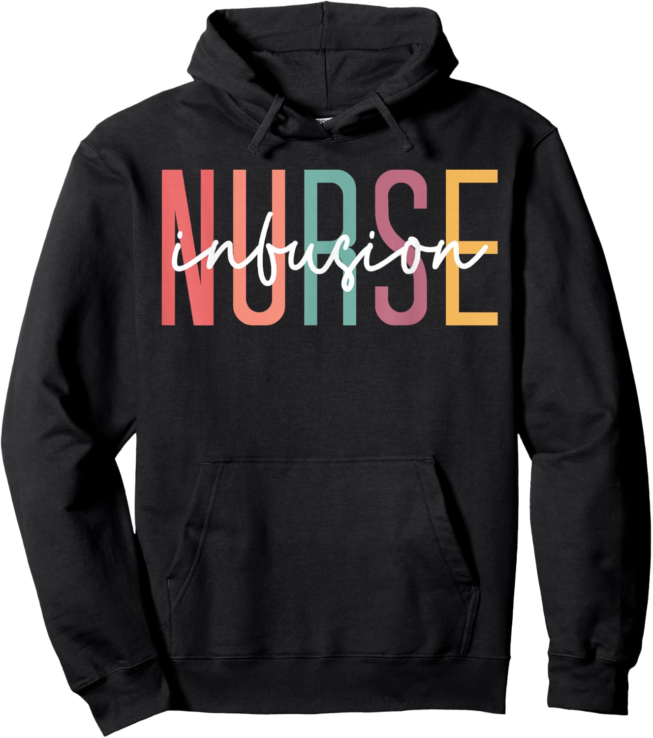 Infusion Nurse Appreciation, Intravenous IV Therapy Infusion Hoodie - Hoodie | Black