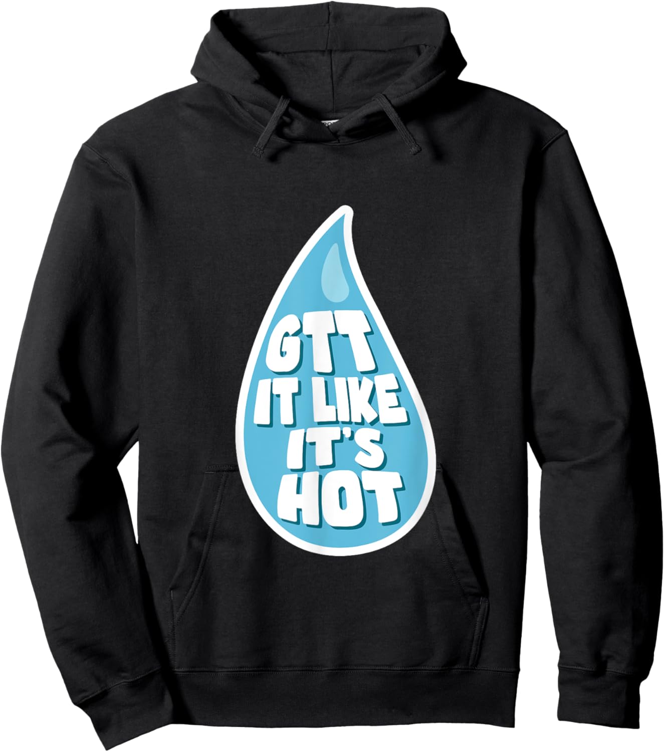 Funny Eye Drop Ophthalmology Nurse Medical Doctor Hoodie - Hoodie | Black