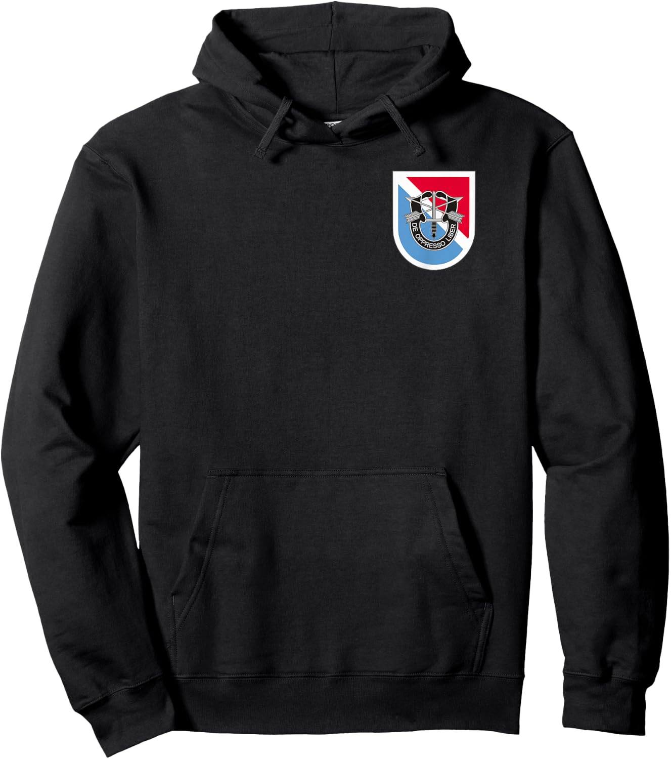 US Special Forces - 11th Special Forces Group (SFG) Flash Hoodie - Hoodie | Black