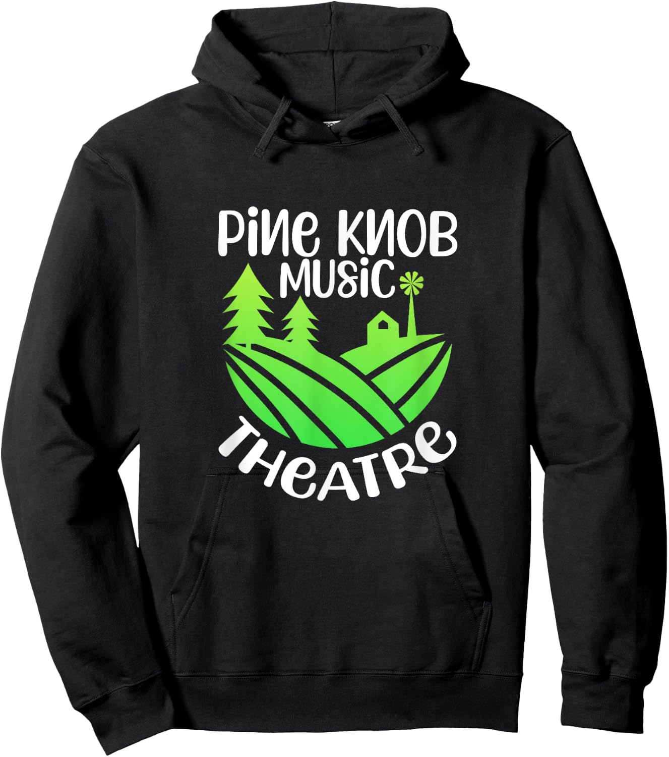 Pine Knob Music Theatre Musician Musical Hoodie - Hoodie | Black