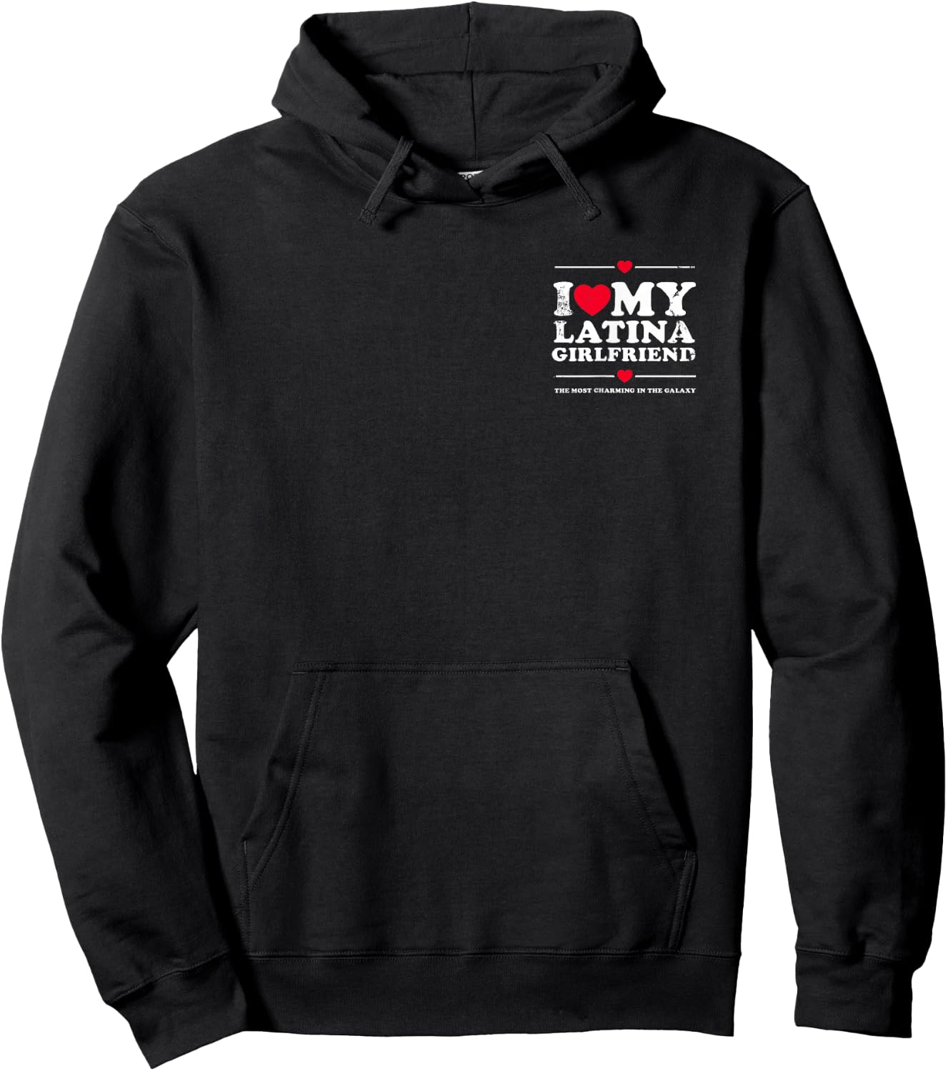 I Love My Latina Girlfriend - I Heart My Latina Girlfriend Hoodie - Hoodie | Black
