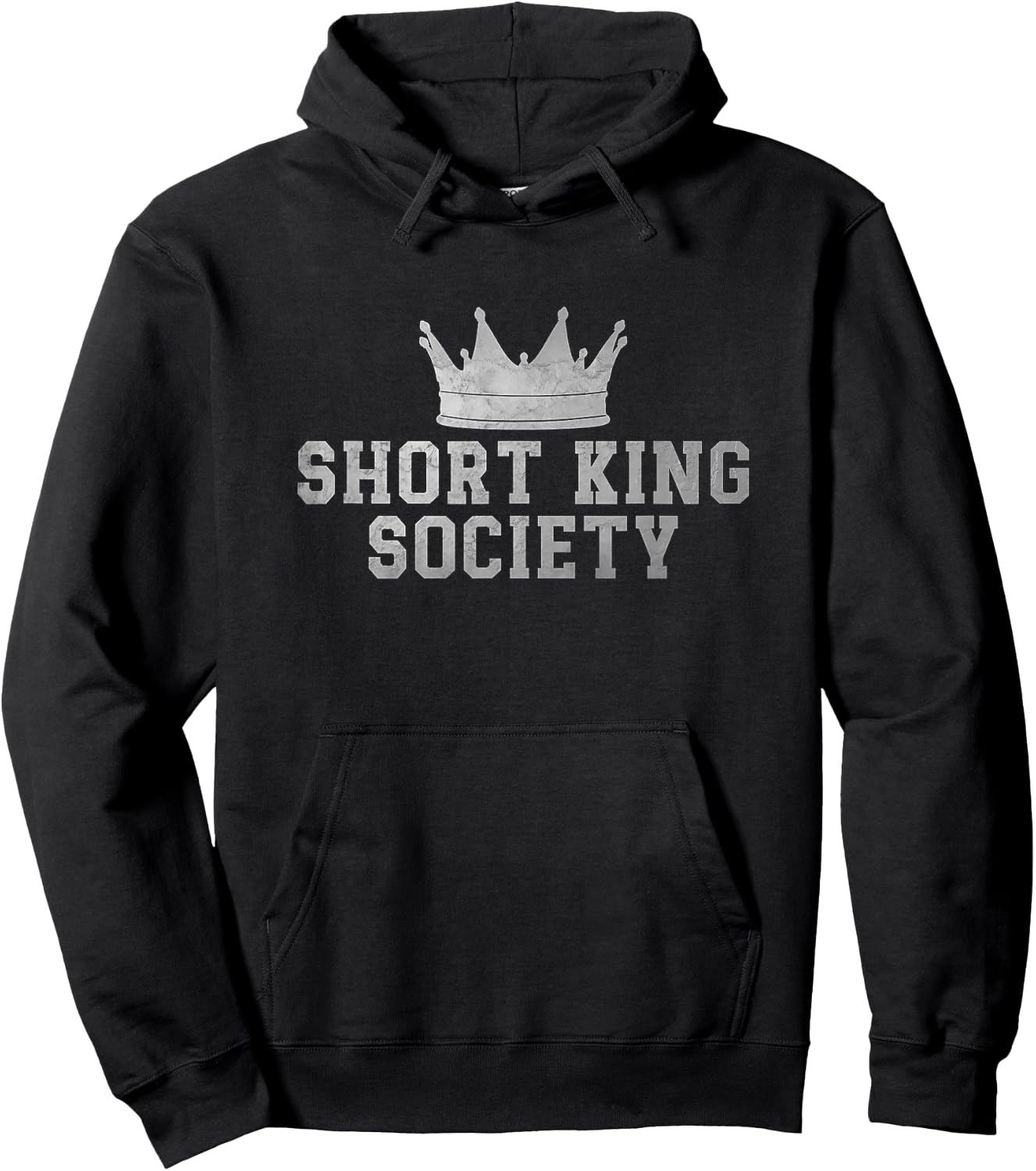 Short King Society - Short King Society Cool Short King Men Hoodie - Hoodie | Black