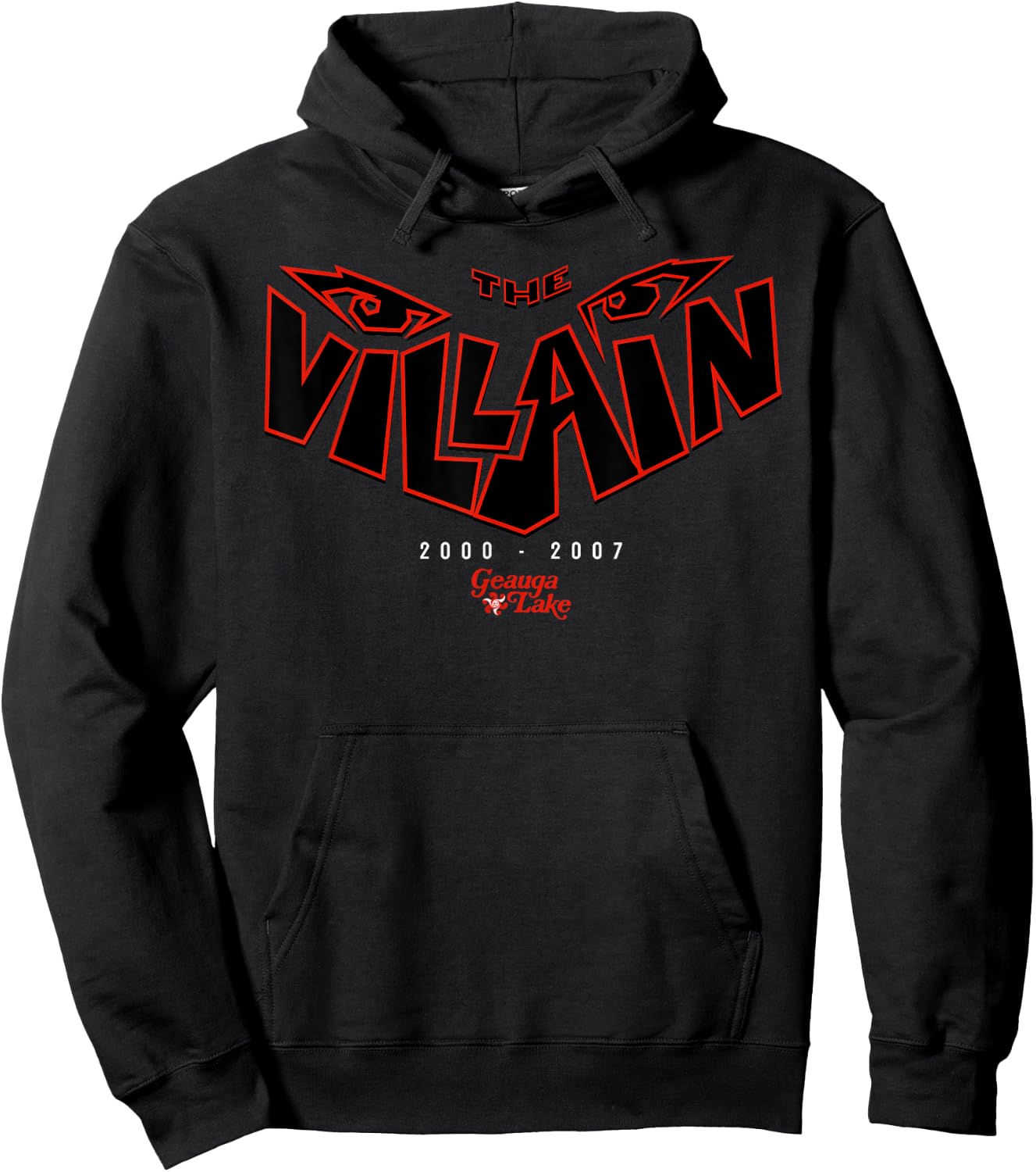 The Villian Rollercoaster Geauga Lake Hoodie - Hoodie | Black