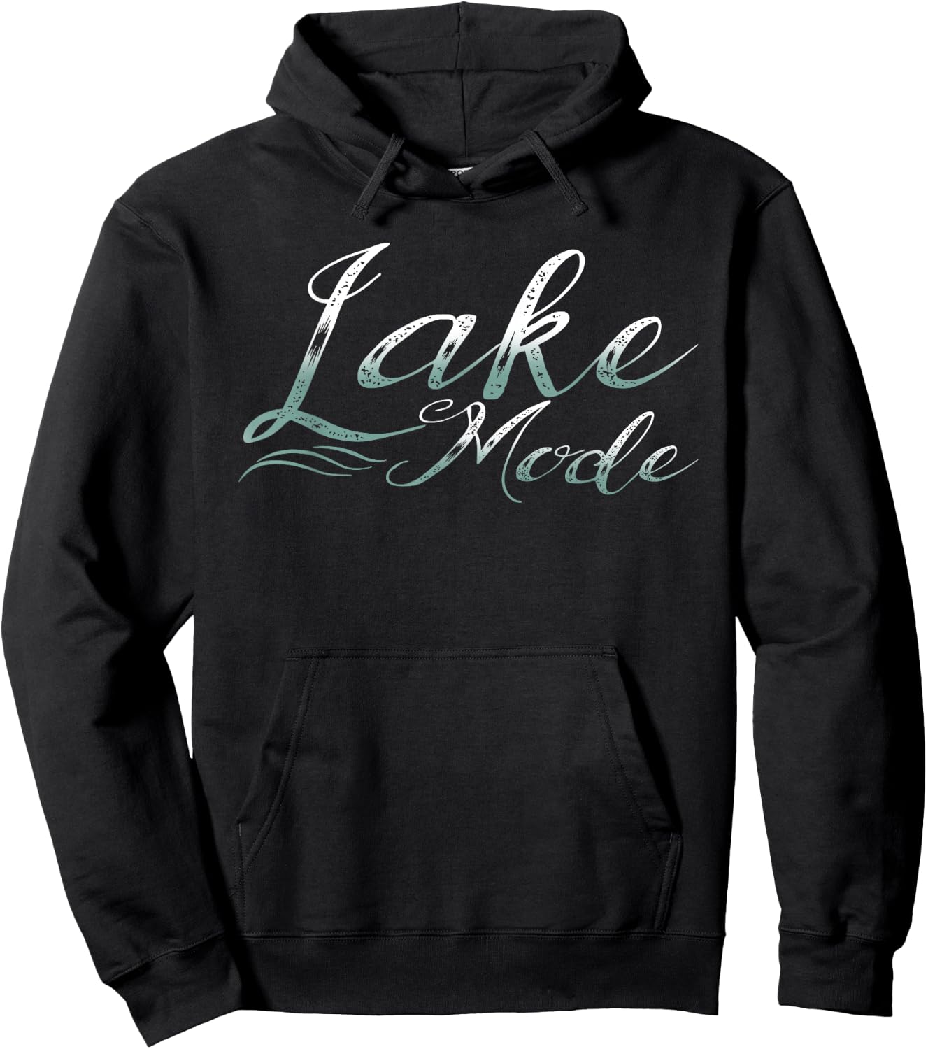 On Lake Time Summer Lake Mode Men Women Girls Kids Hoodie - Hoodie | Black