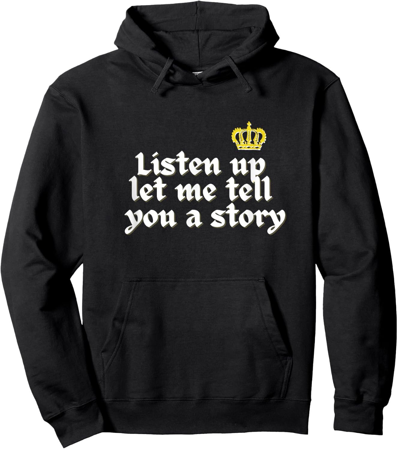 Listen Up Let Me Six Musical Theatre Theater Musicals Hoodie - Hoodie | Black
