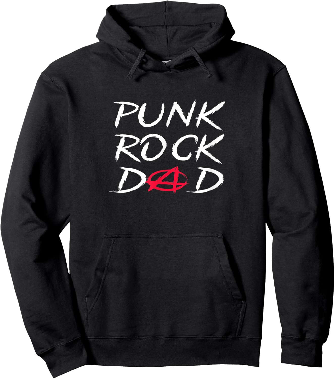 Punk Rock Dad Hoodie - Hoodie | Black