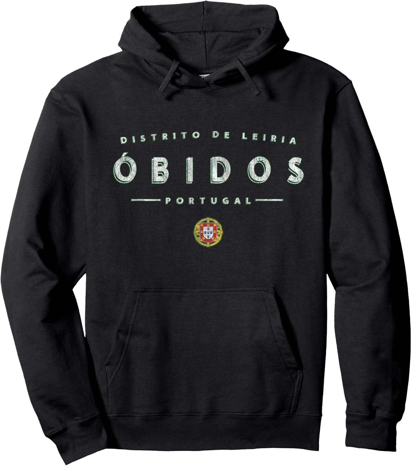 Óbidos Portugal - Obidos Portugal Hoodie - Hoodie | Black