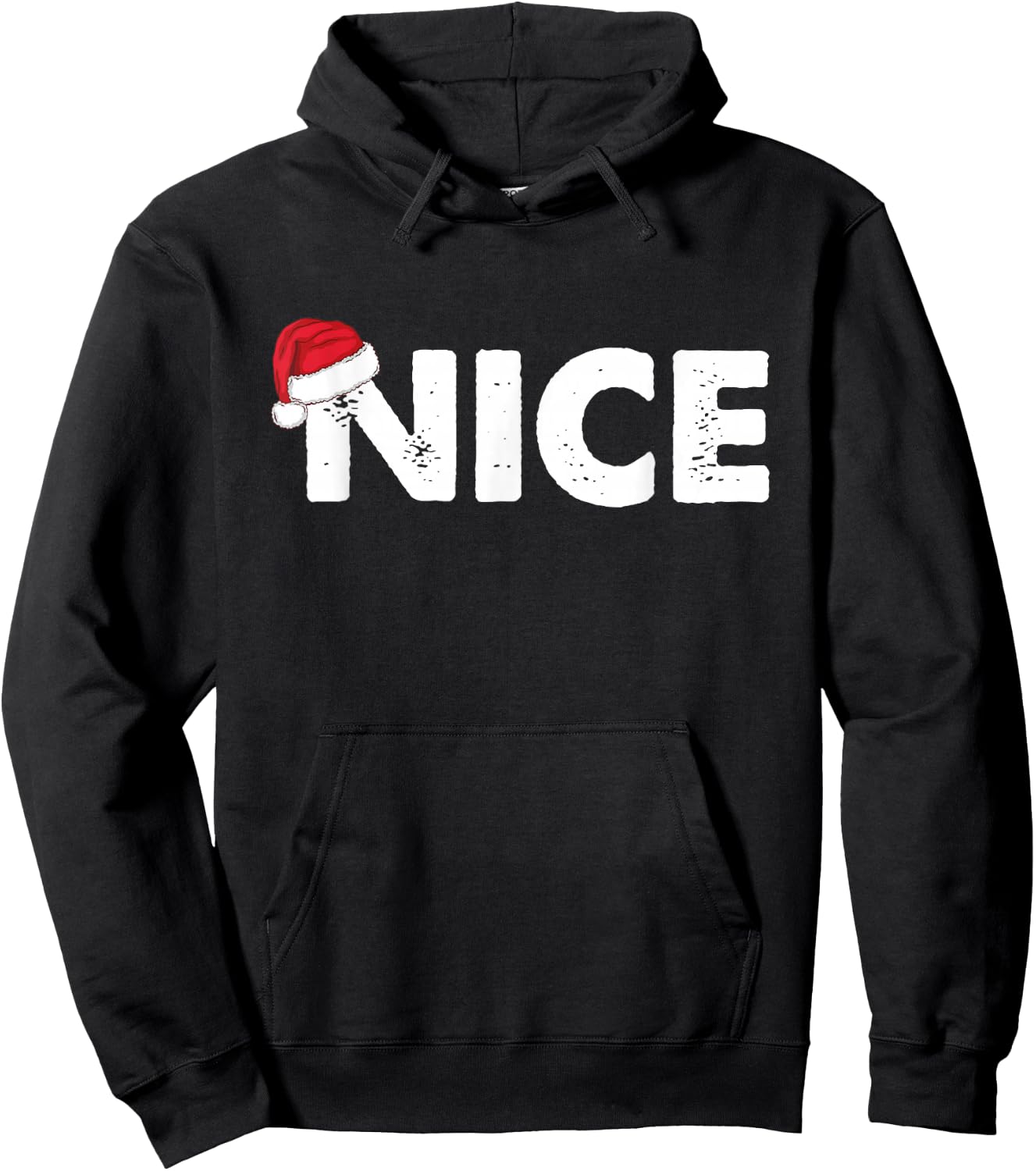 Naughty or Nice Matching Christmas Hoodie - Hoodie | Black