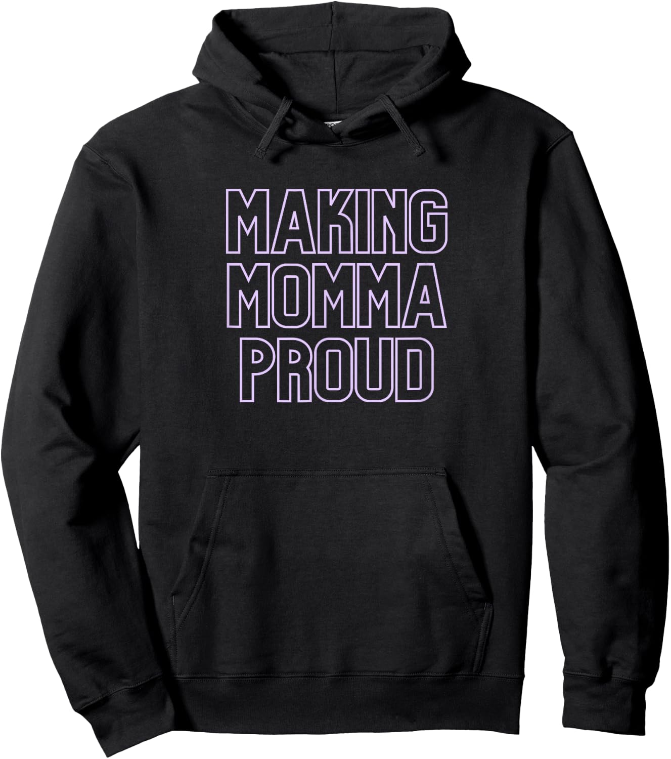 Gym Pump Cover Making Momma Proud Muscle Mommy Hoodie - Hoodie | Black
