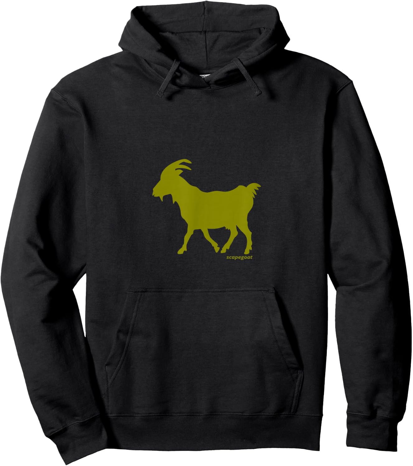 Scapegoat olive Hoodie - Hoodie | Black
