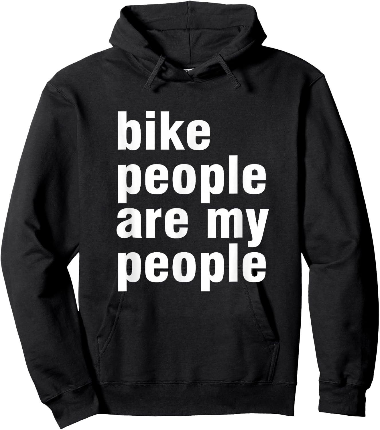 Bike people are my people Hoodie - Hoodie | Black
