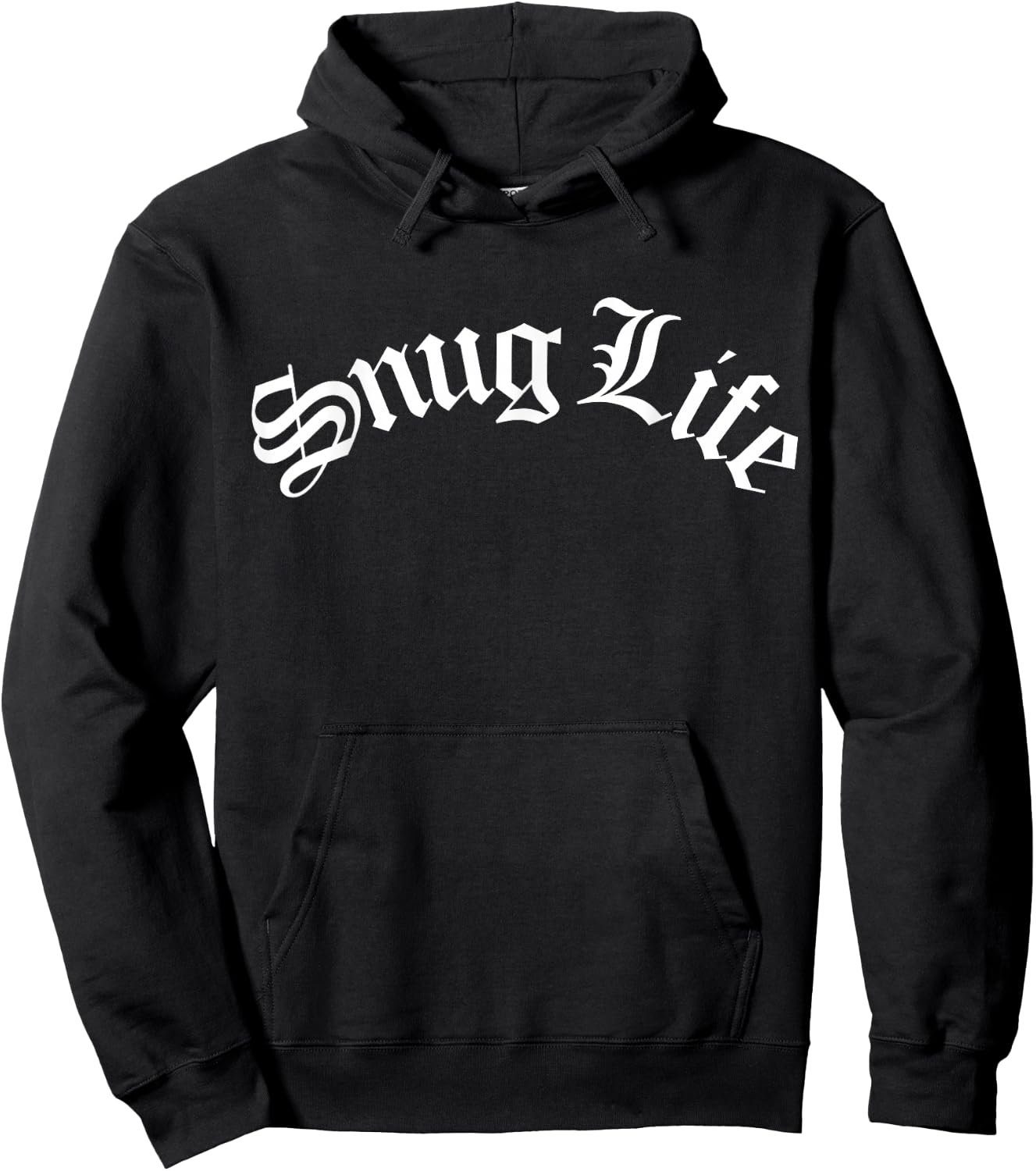Snug Life Funny Cute Warm Cozy Cuddle Snuggle Hygge Love Fan Hoodie - Hoodie | Black
