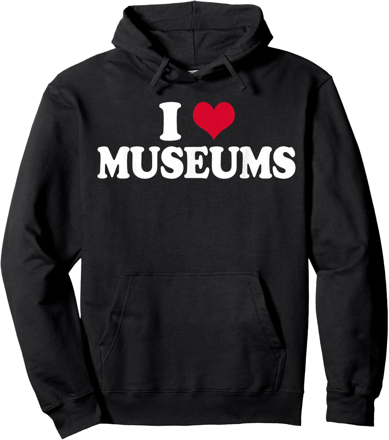 Museum I Love Museums Curator Hoodie - Hoodie | Black