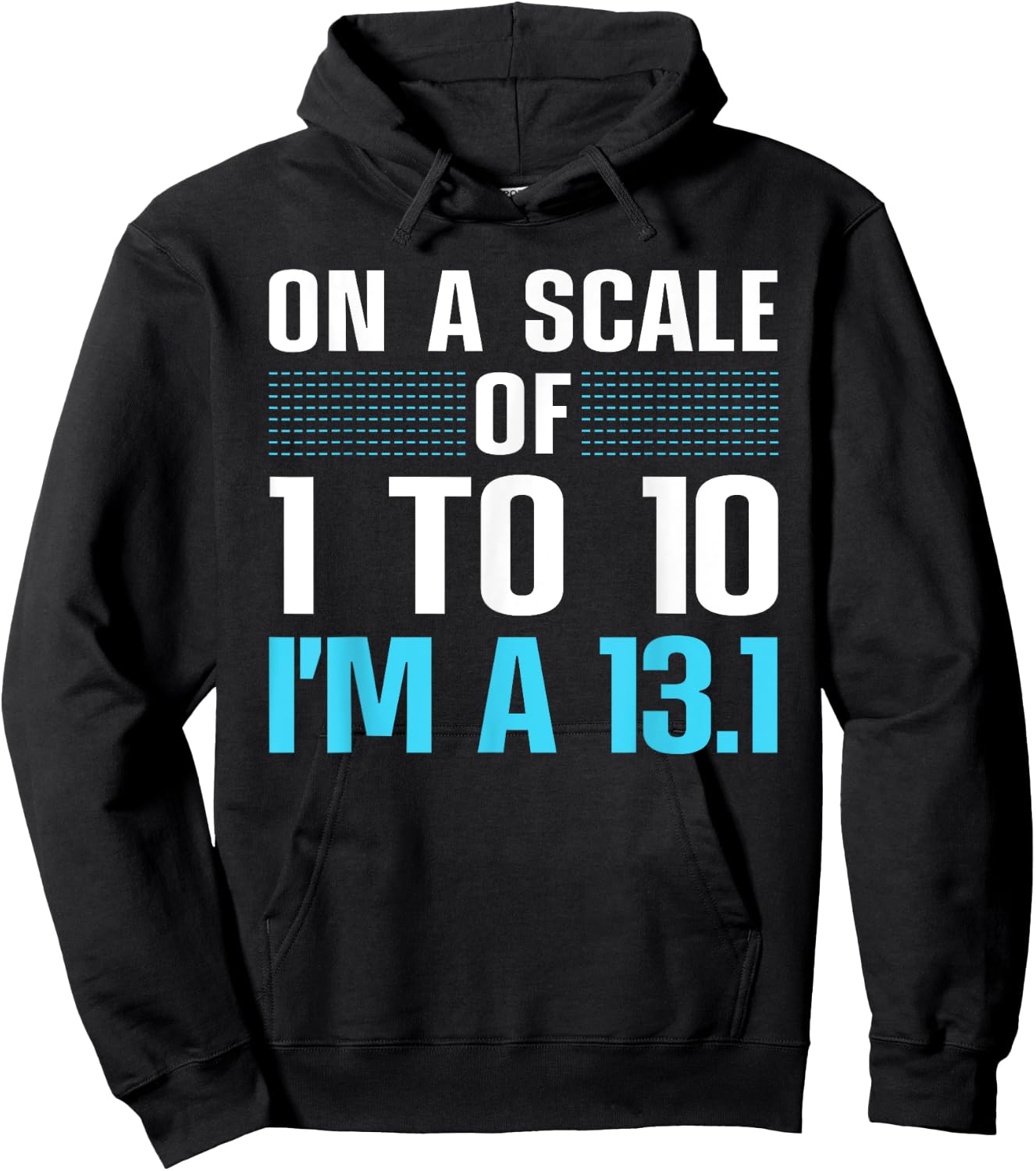 Funny Half Marathon Art Women 13.1 Running Finisher Hoodie - Hoodie | Black