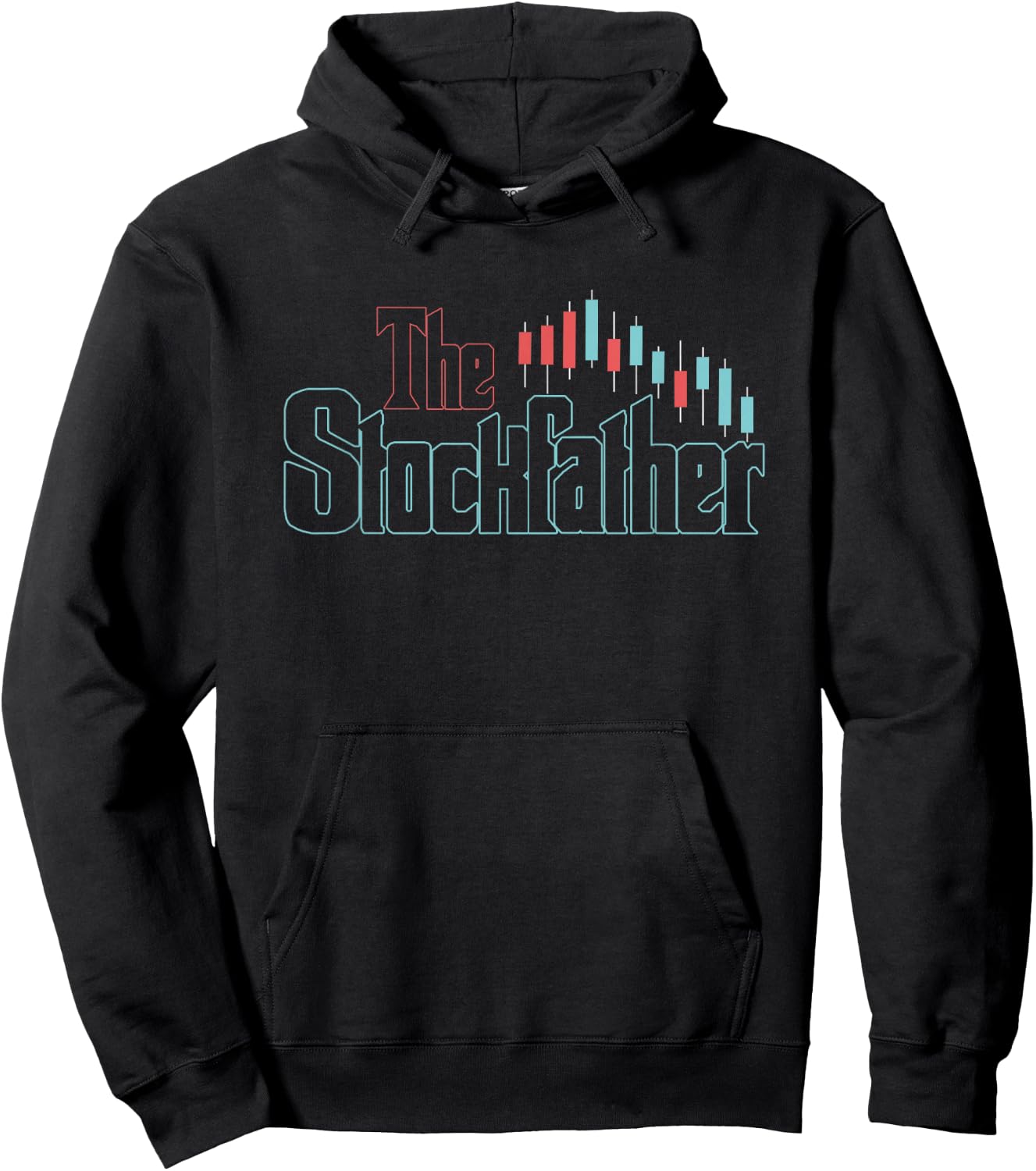The Stockfather | Stock Market Trader | Investing Investor Hoodie - Hoodie | Black