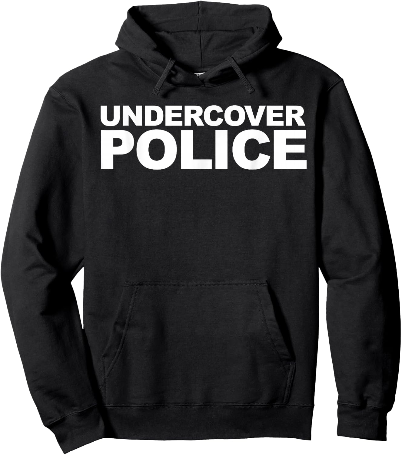 Undercover Police Hoodie - Hoodie | Black