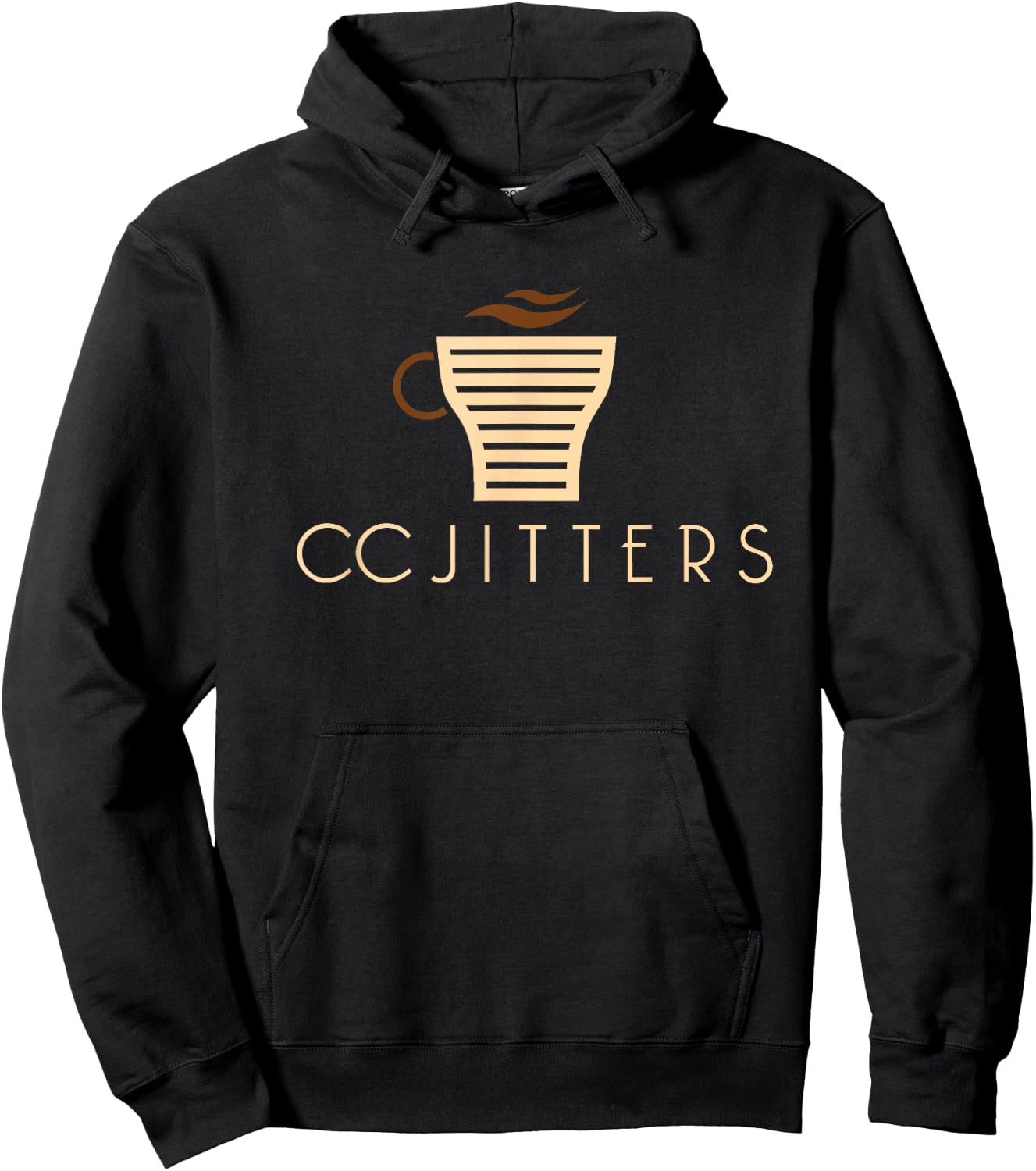 CC Jitters Coffee Shop Hoodie - Hoodie | Black