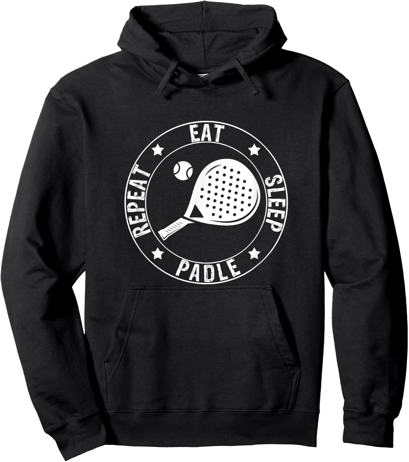 Padel lover, padel tennis Hoodie - Hoodie | Black