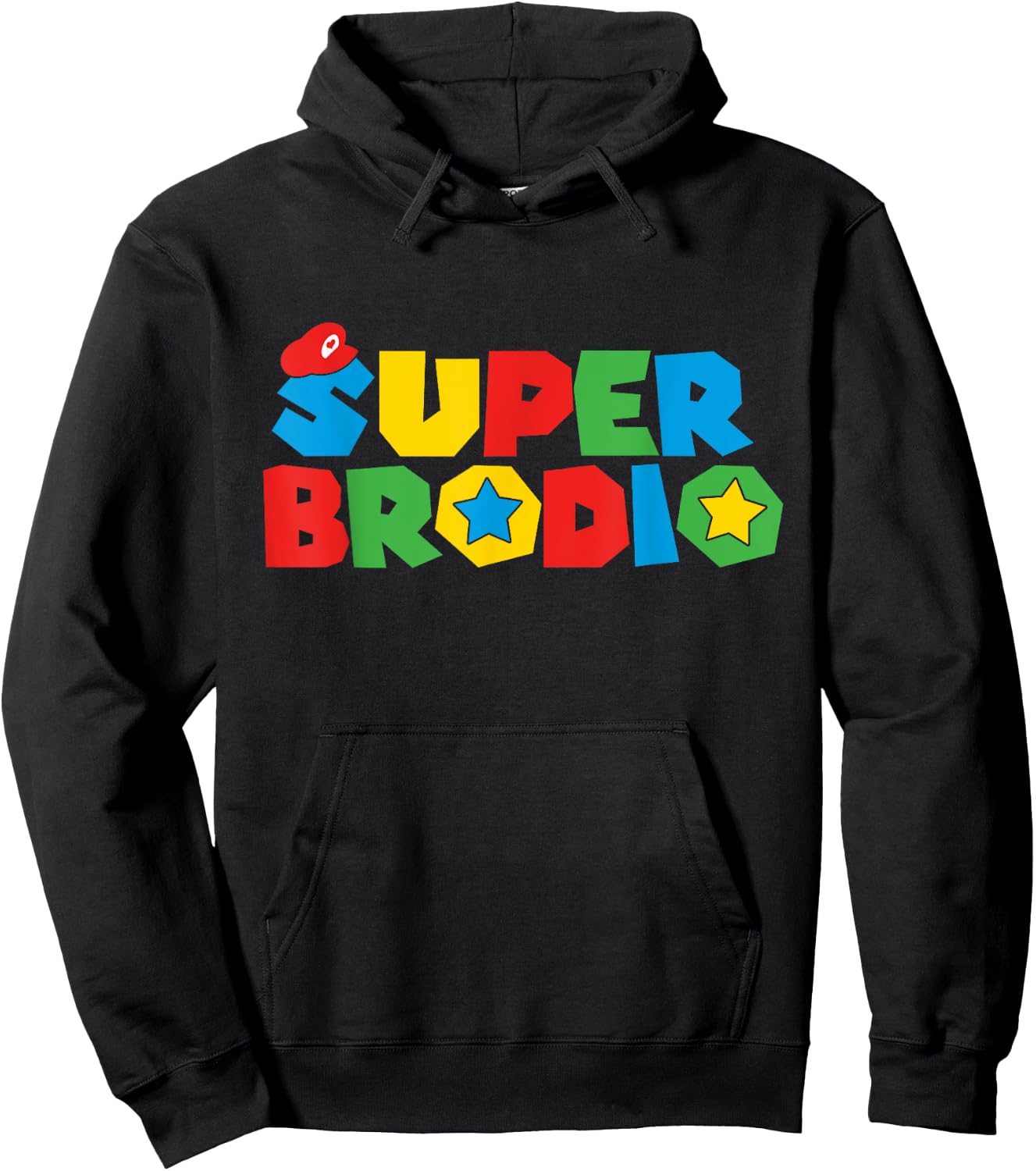 Ultimate Gaming Bro: Comedic Brother Family Matching Hoodie - Hoodie | Black