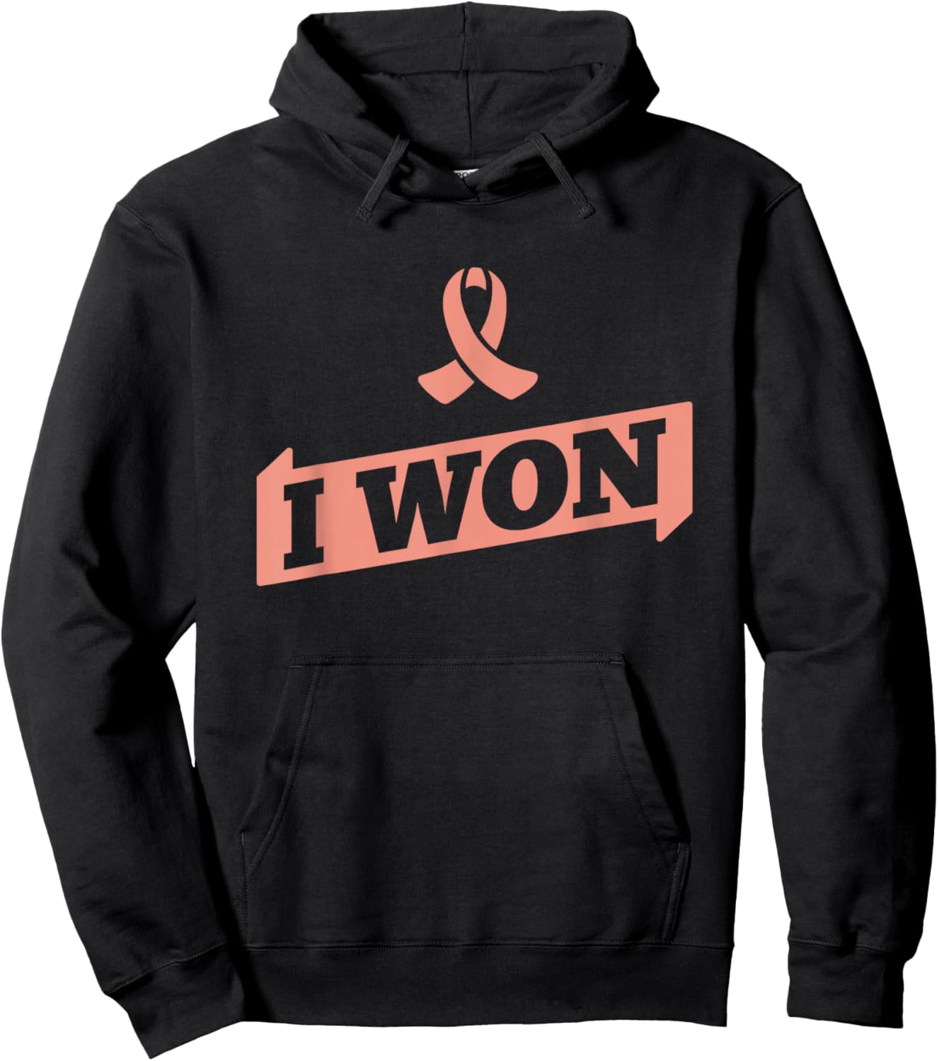 Endometrial Cancer Survivor Hoodie - Hoodie | Black