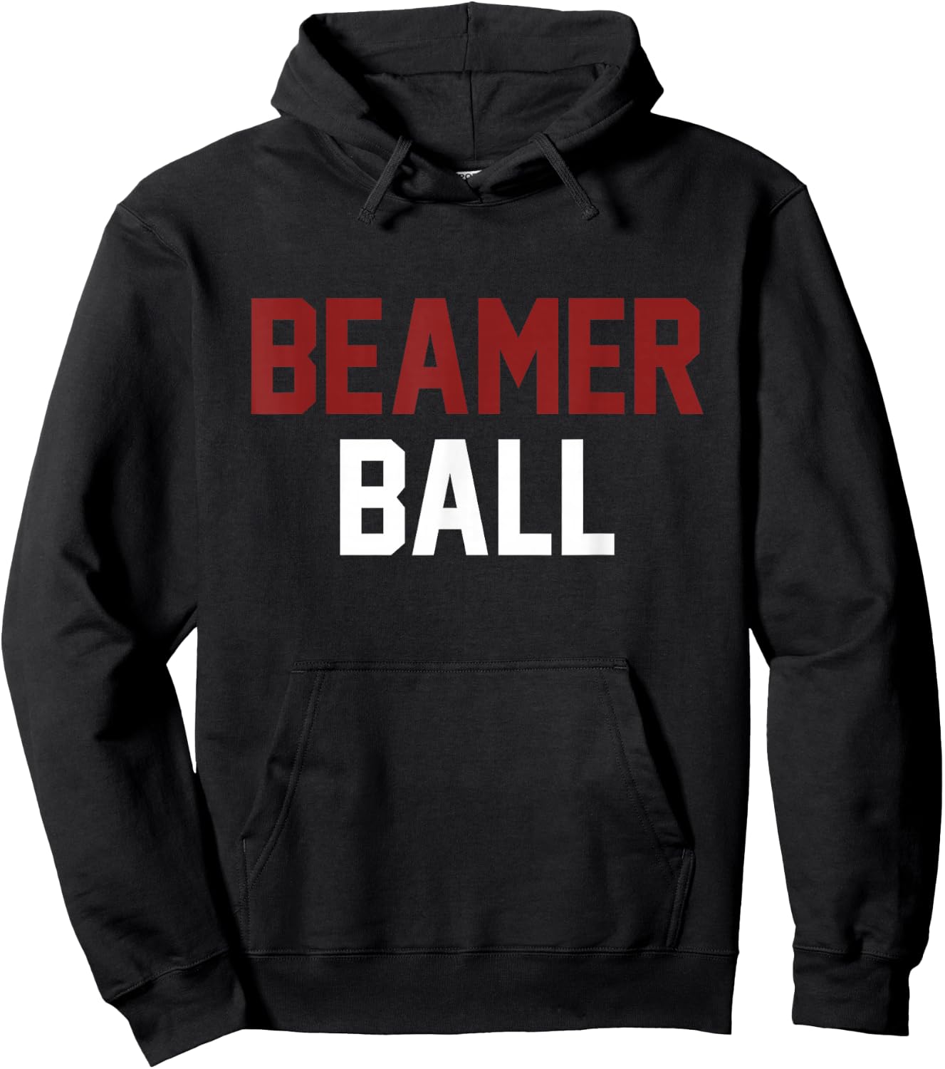 Sarcastic, Beamer Ball Hoodie - Hoodie | Black
