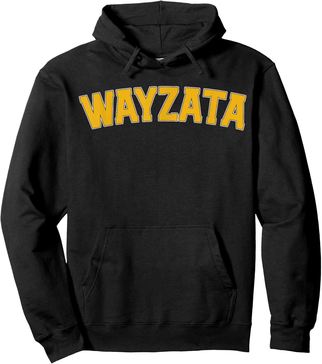 Wayzata Minnesota Blue and Yellow Hoodie - Hoodie | Black
