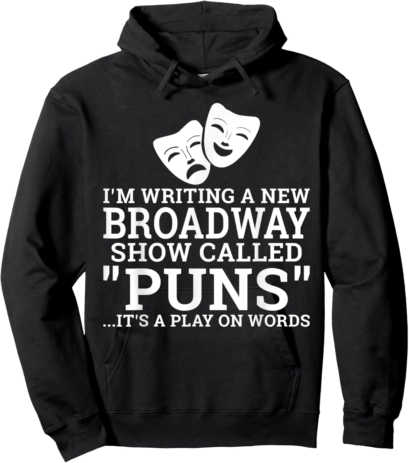 Theatre Joke Theater Hoodie - Hoodie | Black
