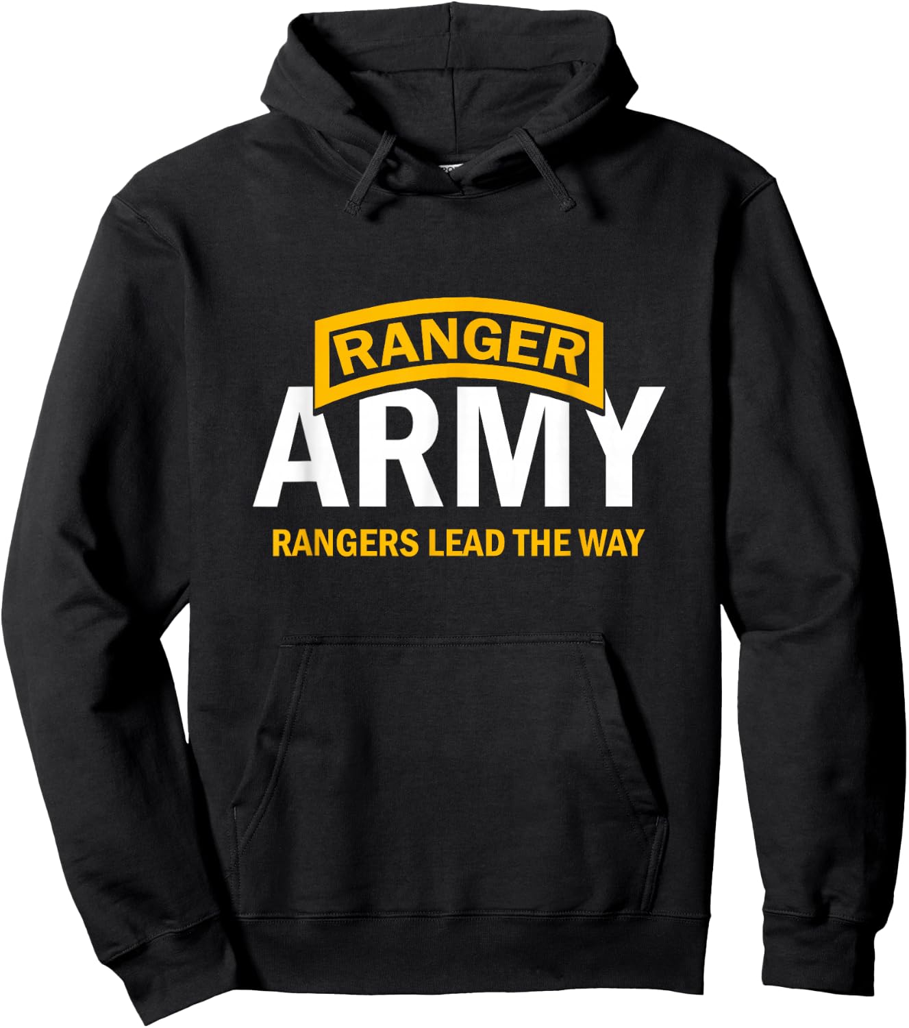 Ranger Army Rangers Lead The Way Hoodie - Hoodie | Black