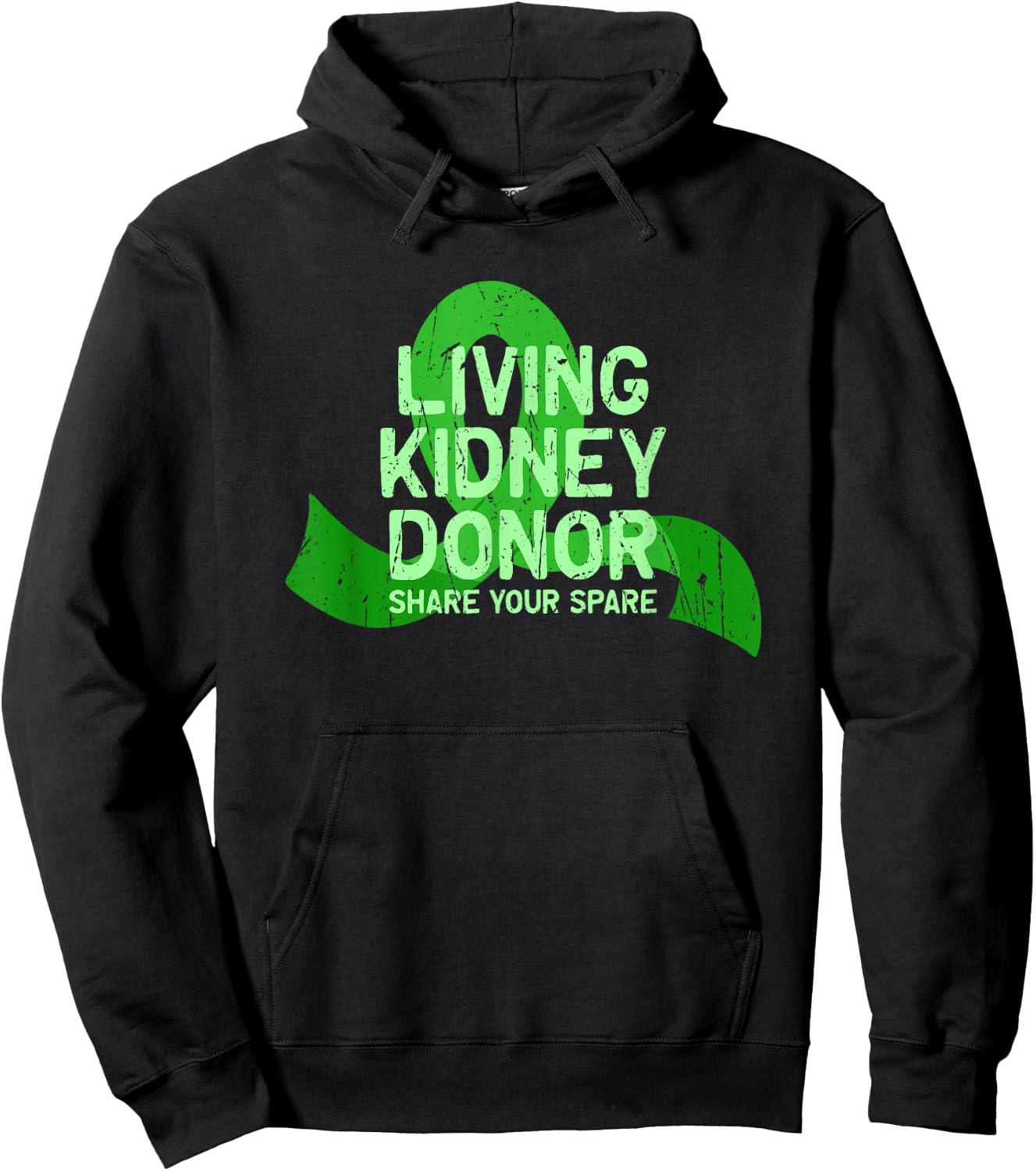 Living Kidney Donor Share your spare - spare Hoodie - Hoodie | Black