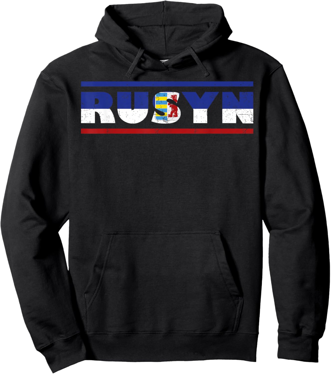 Rusyn Carpatho Slavic ethnic Carpathian diaspora Ruthenians Hoodie - Hoodie | Black