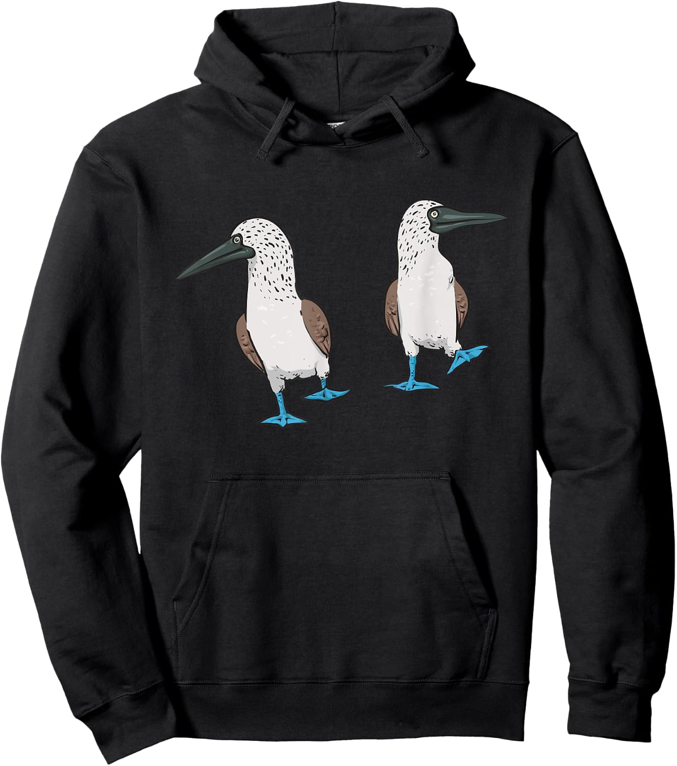 Blue-footed Booby Boobies Seabird Hoodie - Hoodie | Black