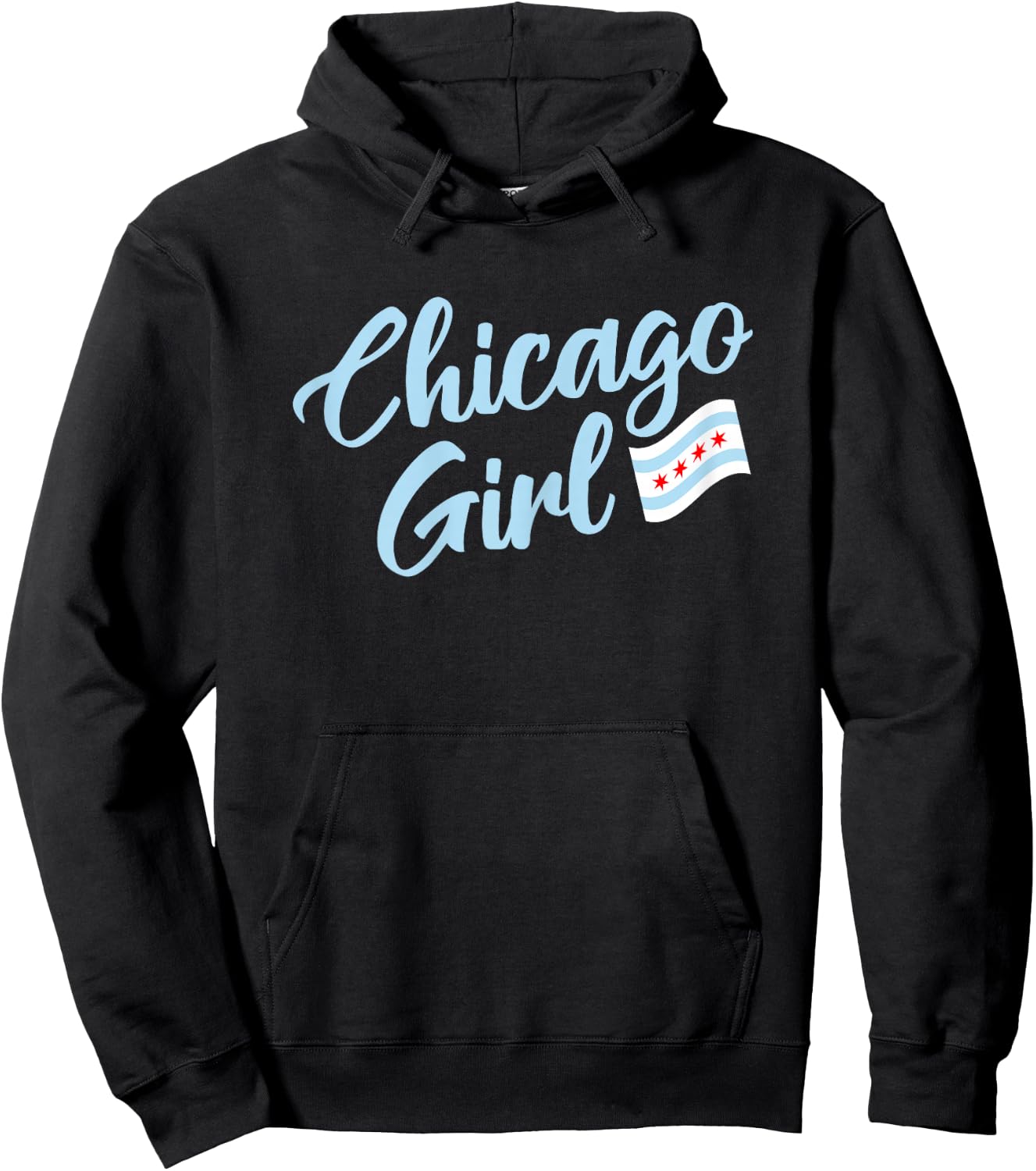 Chicago Girl Hoodie - Hoodie | Black