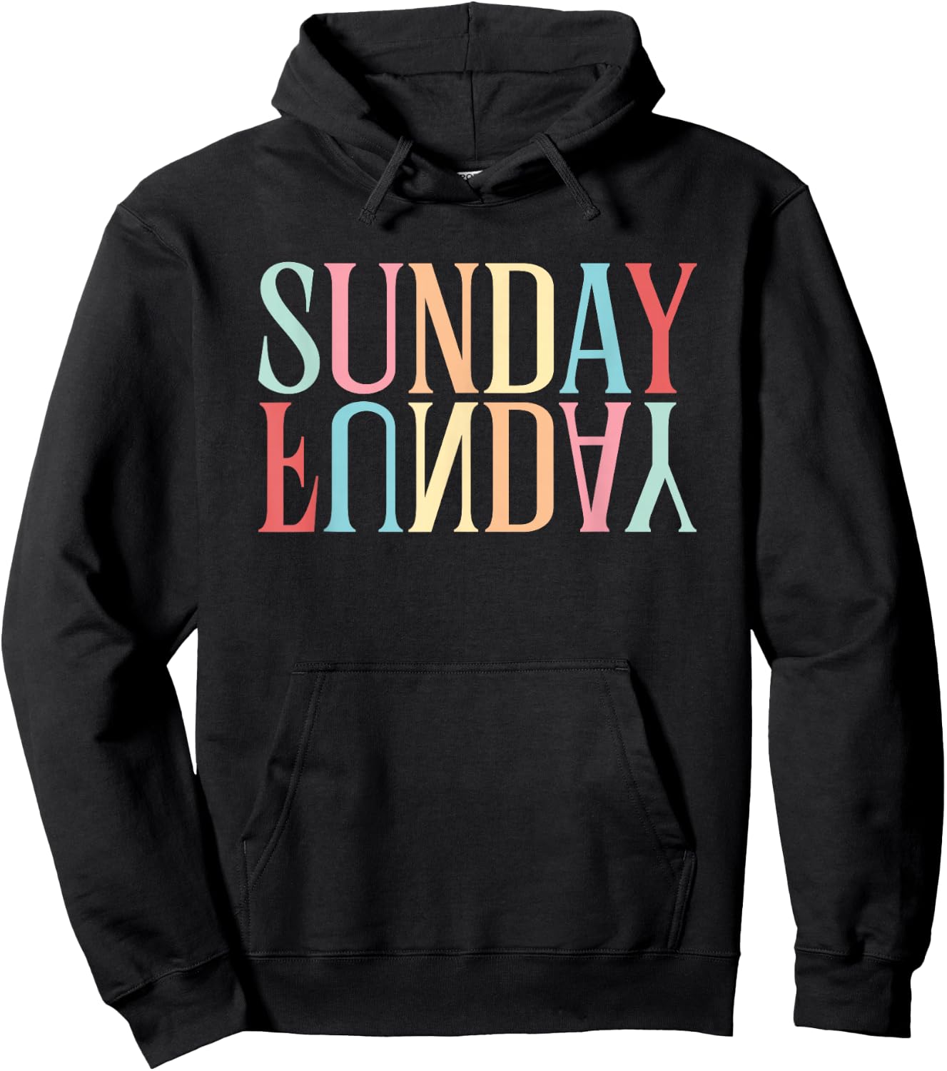 Funday Sunday | Weekend Party Hoodie - Hoodie | Black