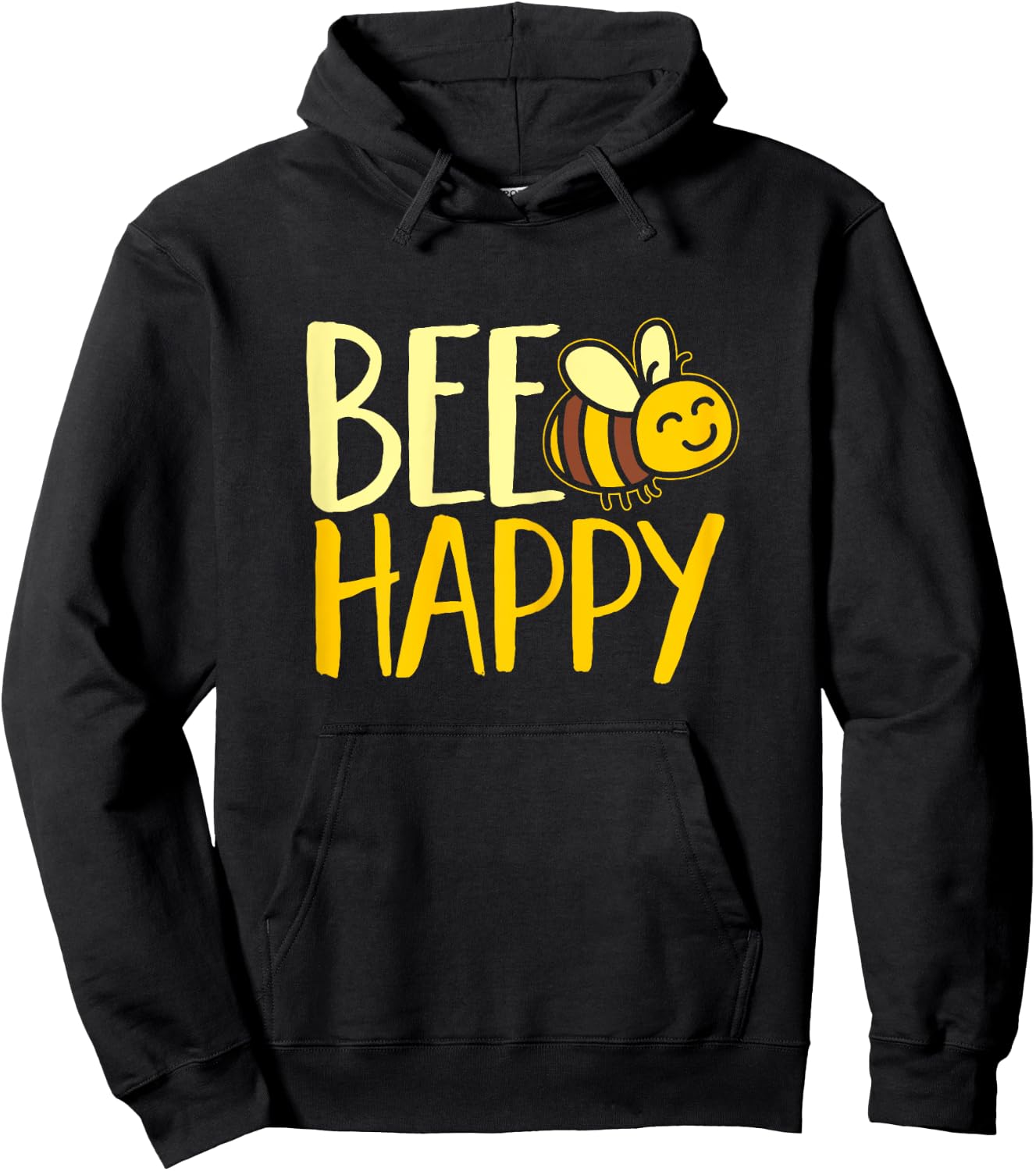 Kids & Women Bumble Bee Cute Bee Happy Hoodie - Hoodie | Black