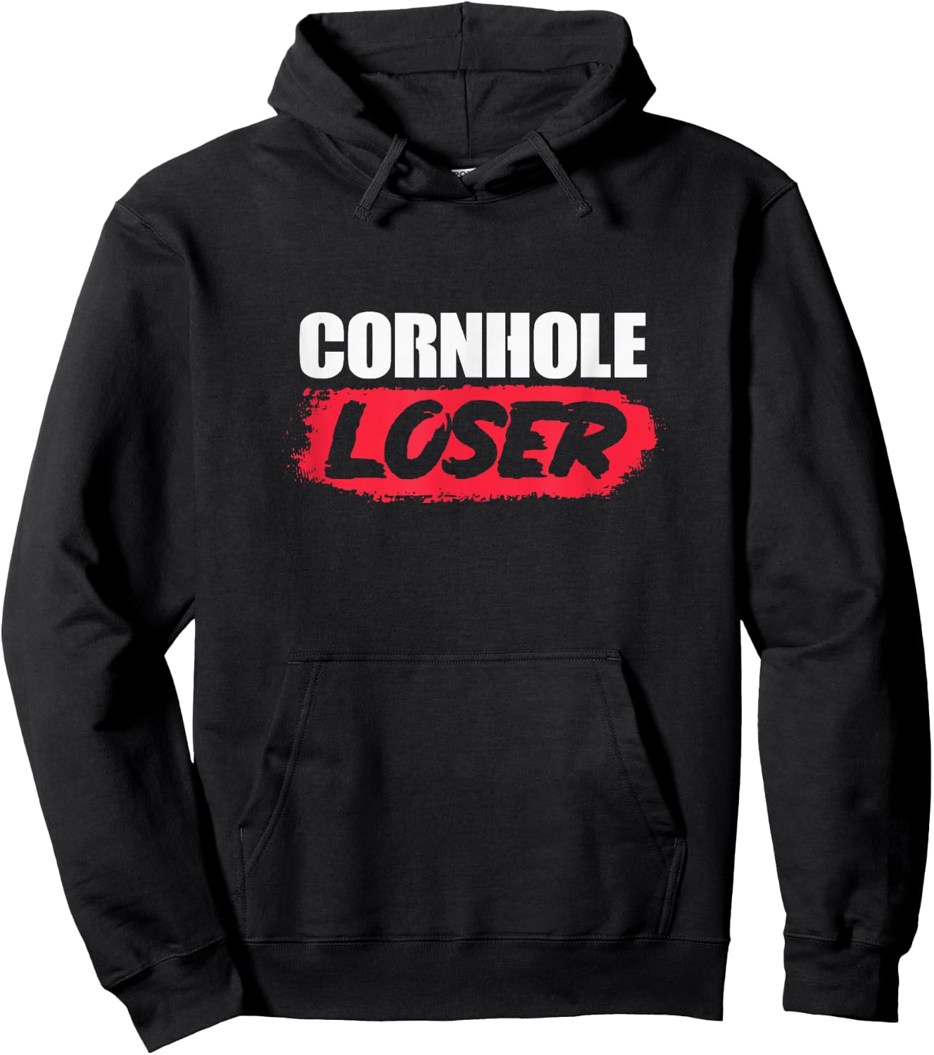 Cornhole Loser Corn Hole Player Hoodie - Hoodie | Black