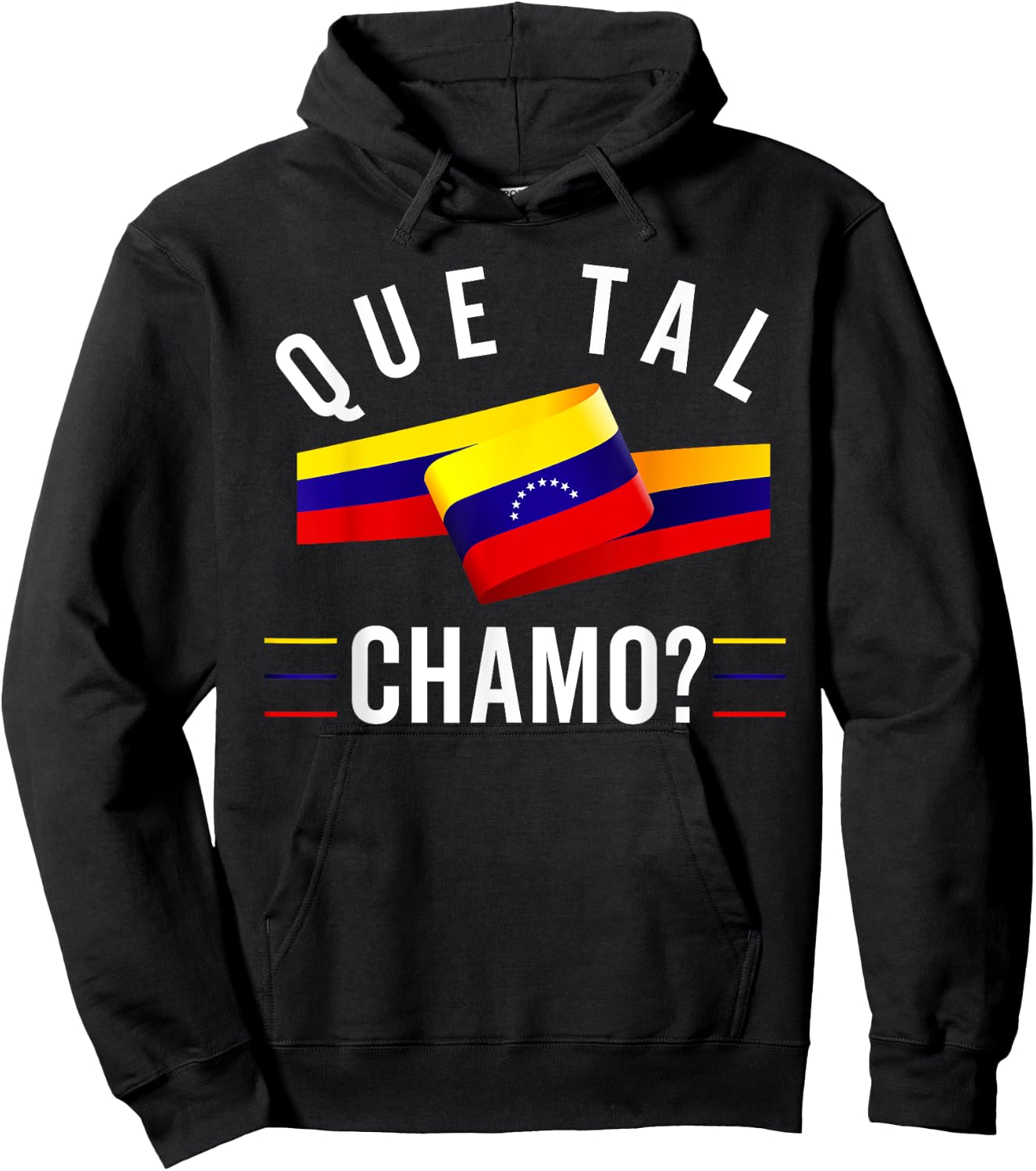 Venezuela Flag Pride Bandera Venezolana Camiseta Roots Hoodie - Hoodie | Black