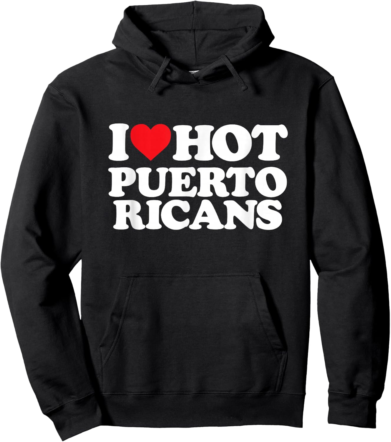 I Love Puerto Ricans - I Heart Puerto Ricans Hoodie - Hoodie | Black