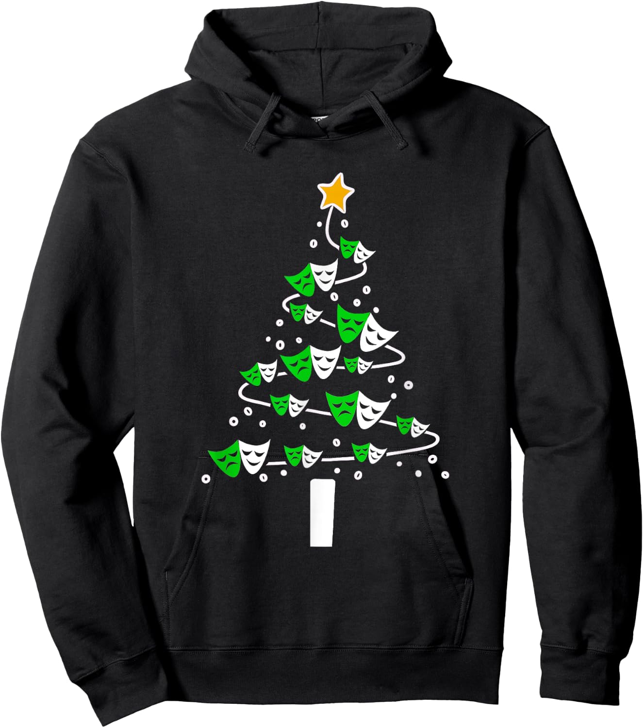 Theatre Gift Men Kids Women Theatre Christmas Hoodie - Hoodie | Black