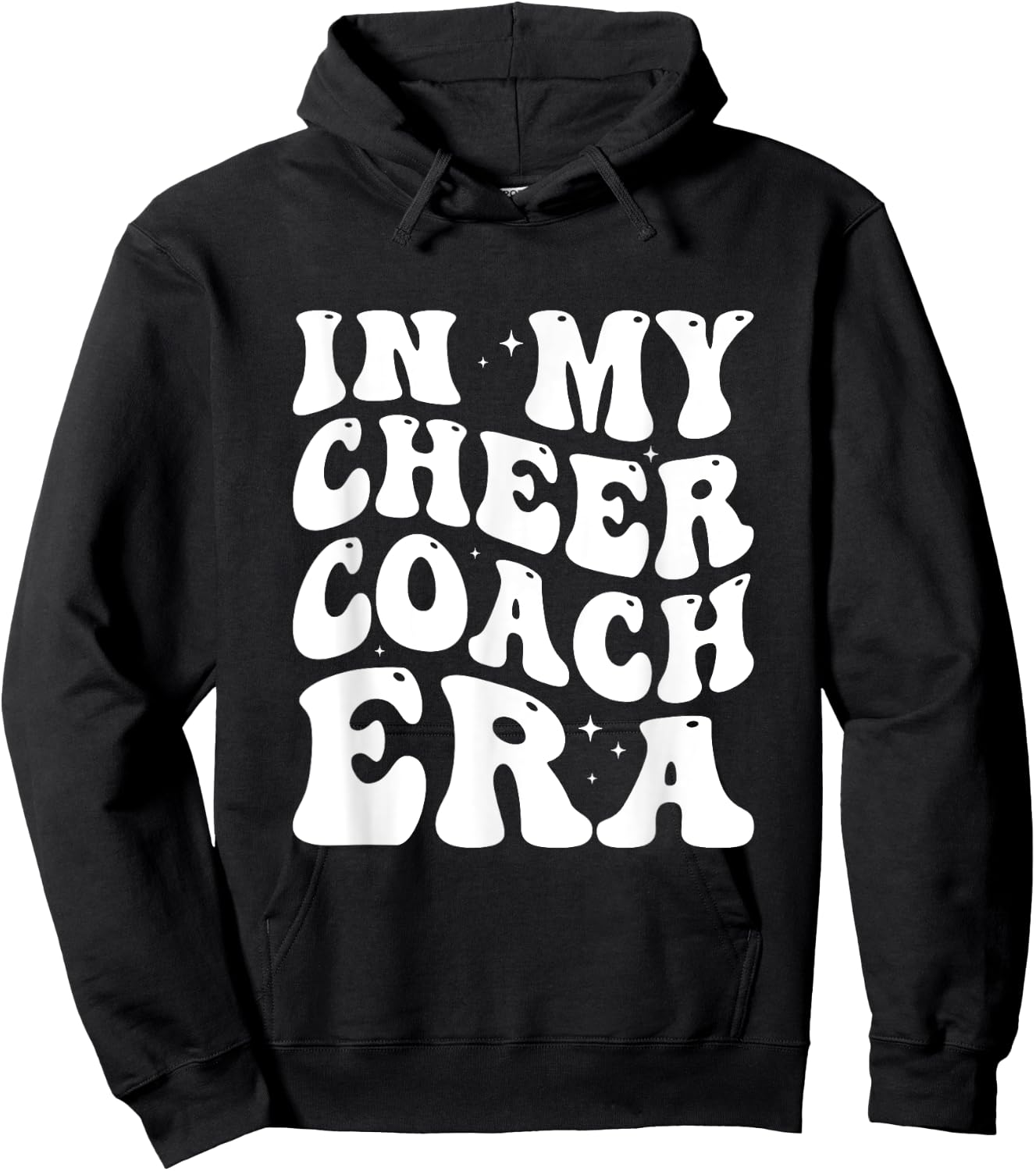 In My Cheer Coach Era Hoodie - Hoodie | Black