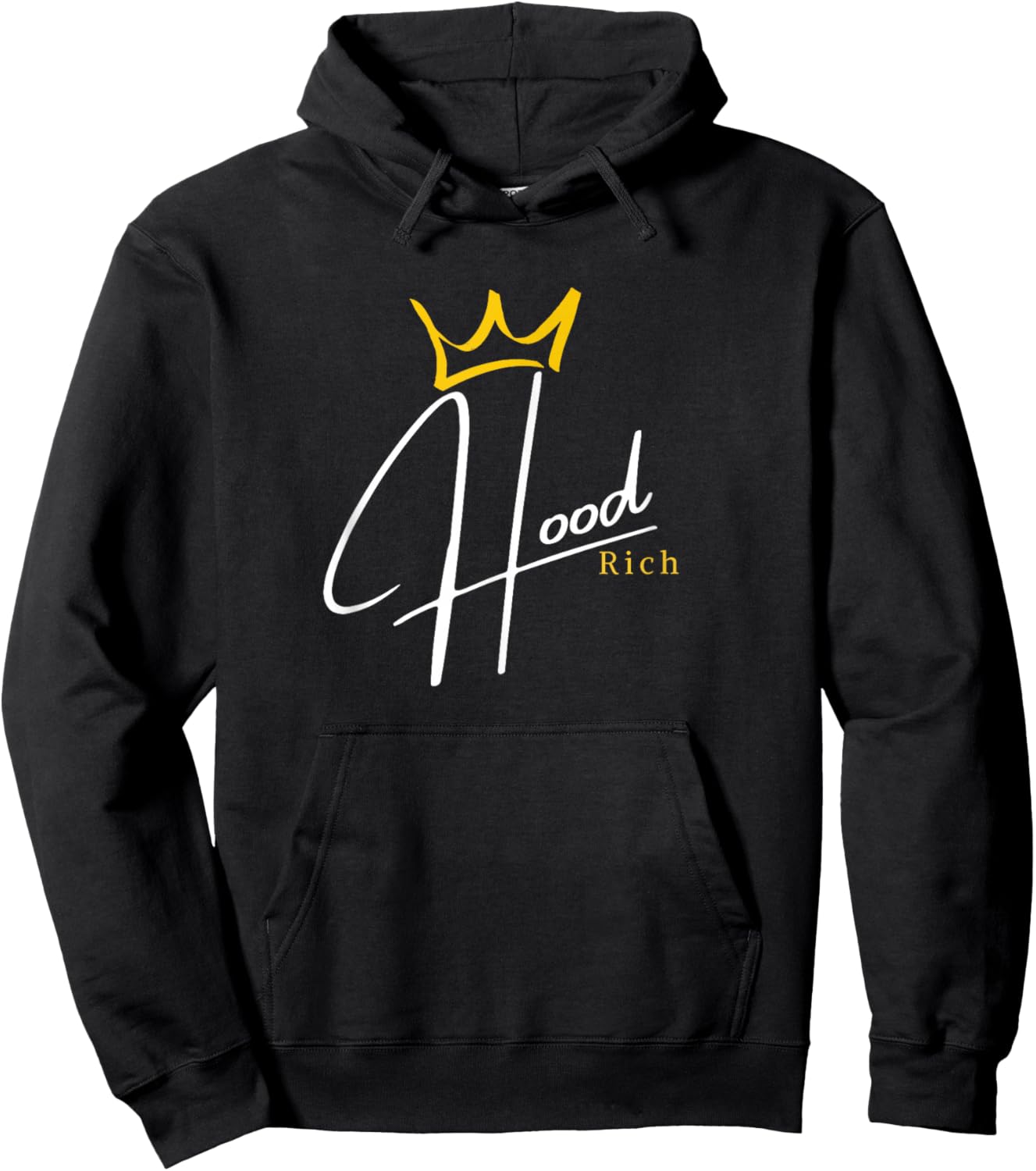 Hood Rich Hoodie - Hoodie | Black