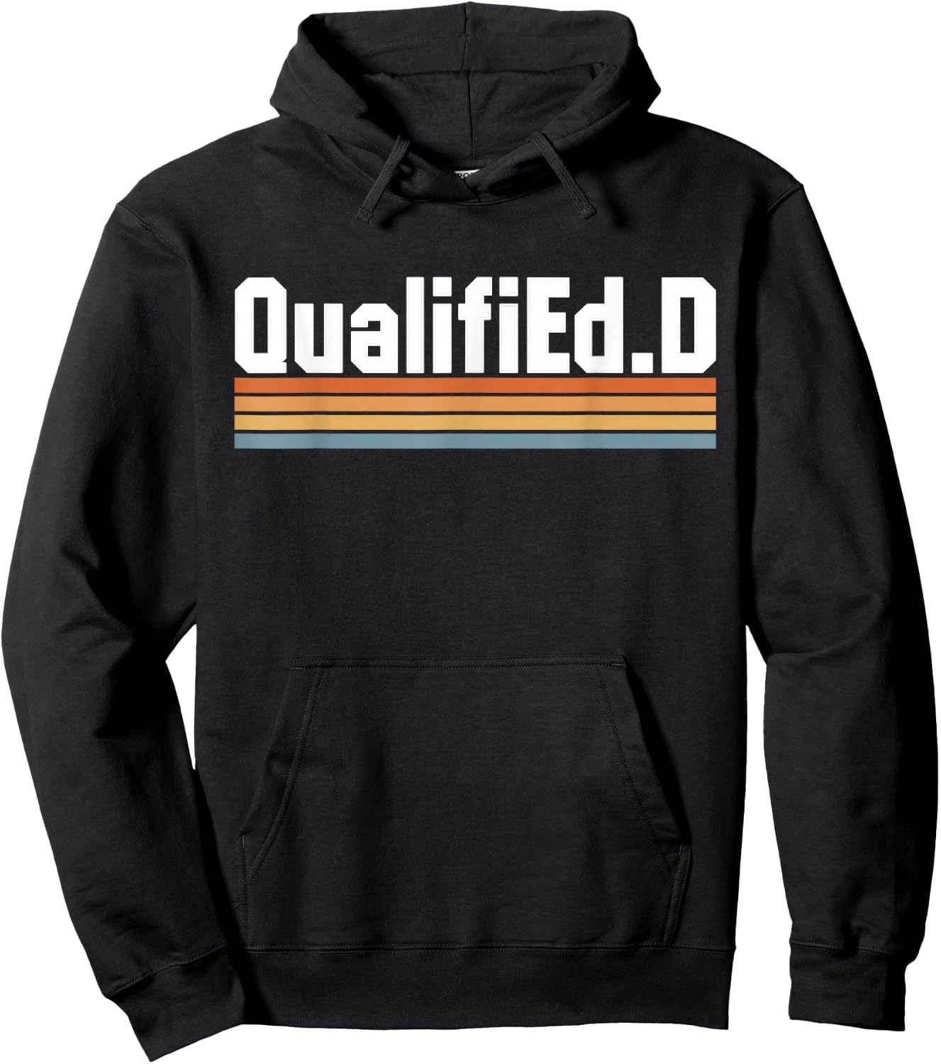 QualifiEd.D Ed.D Doctor of Education Hoodie - Hoodie | Black