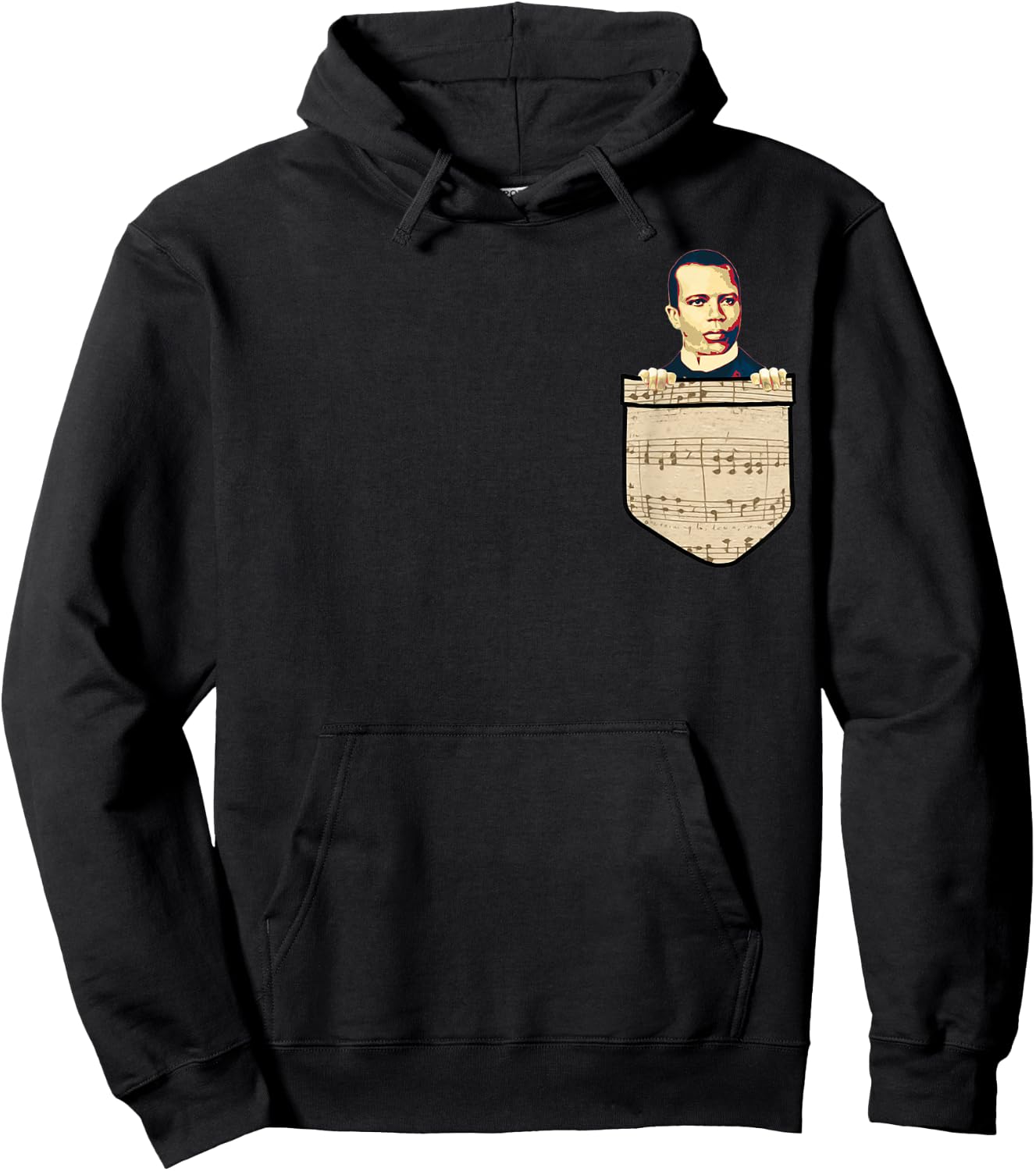 Scott Joplin Classical Music Composer Black History Month Hoodie - Hoodie | Black