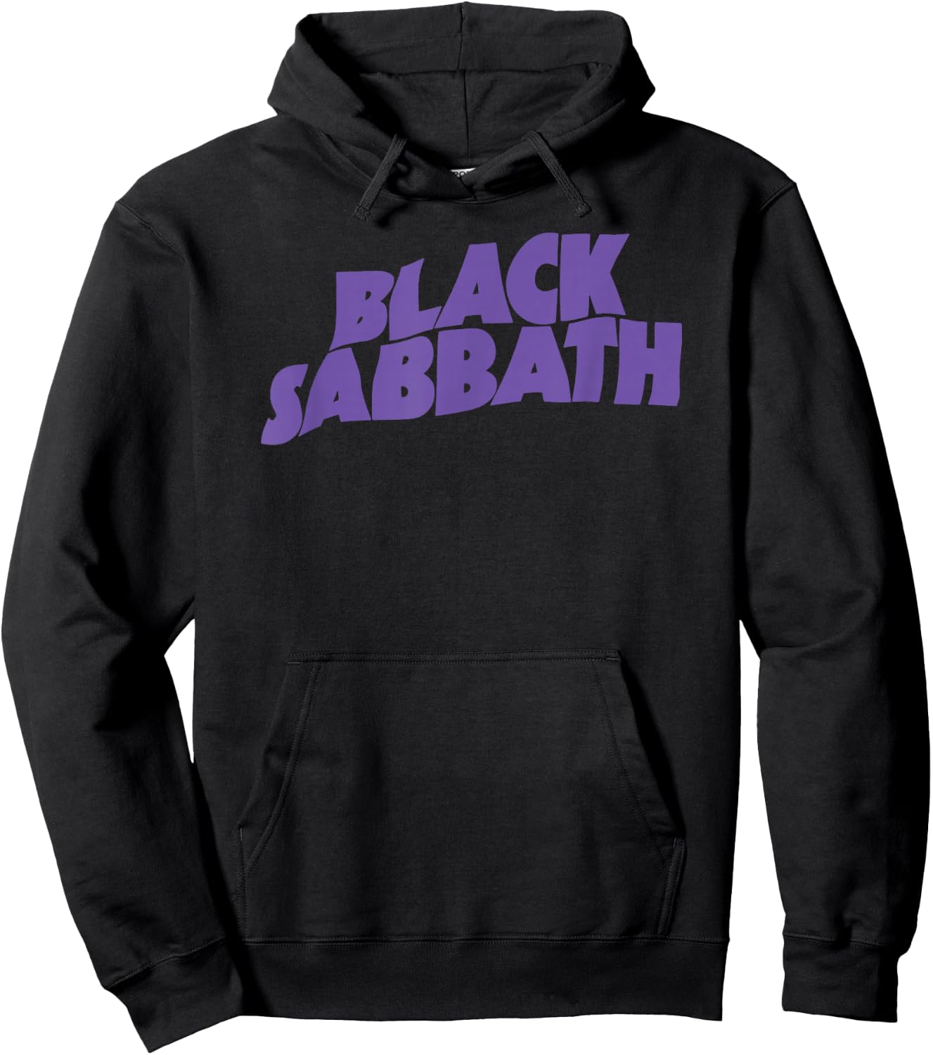 Black Sabbath Purple Logo Hoodie - Hoodie | Black