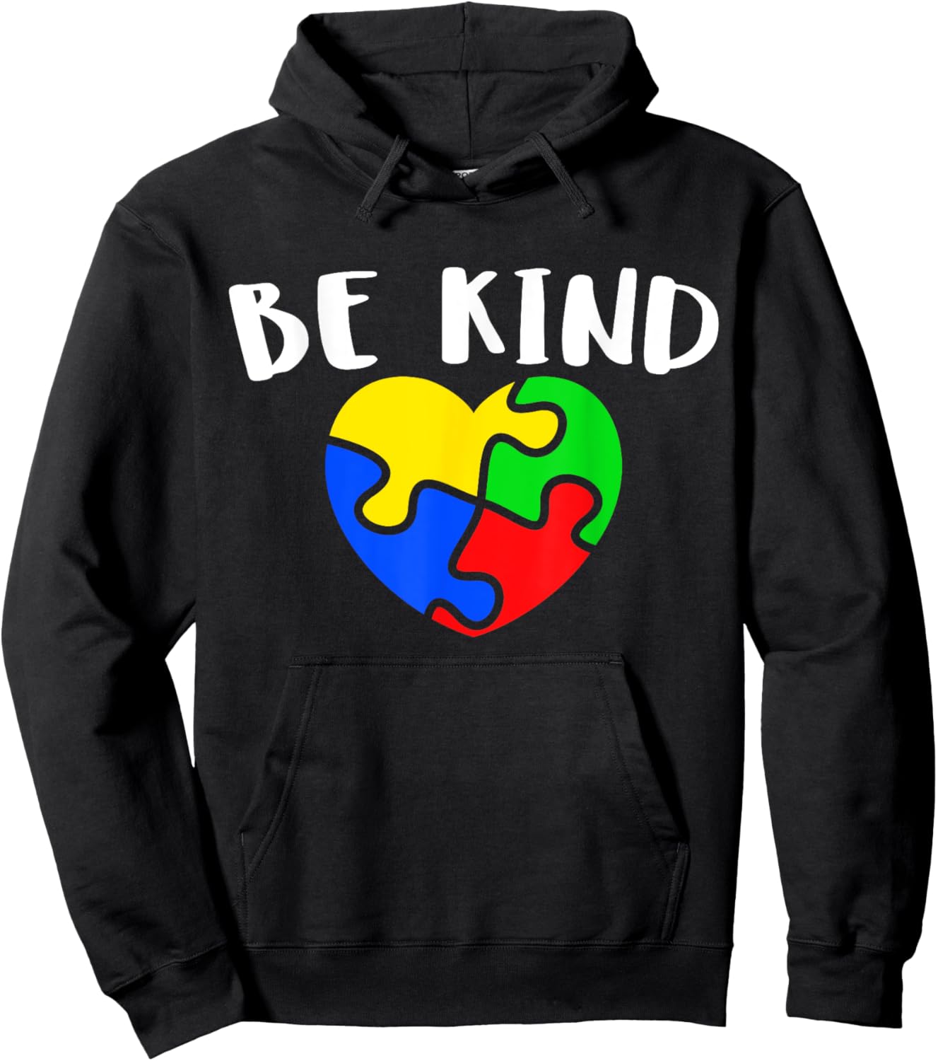 Austism Awareness Month Puzzle Piece Gift | & Hoodie - Hoodie | Black