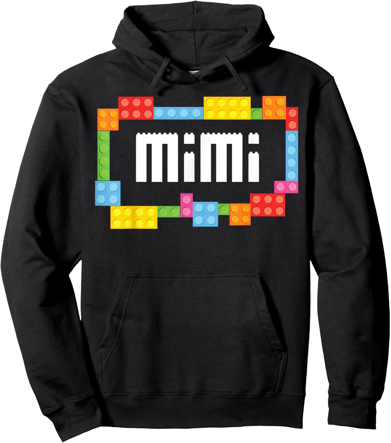 Master builder Mimi Bricks Blocks Building Family Set Hoodie - Hoodie | Black