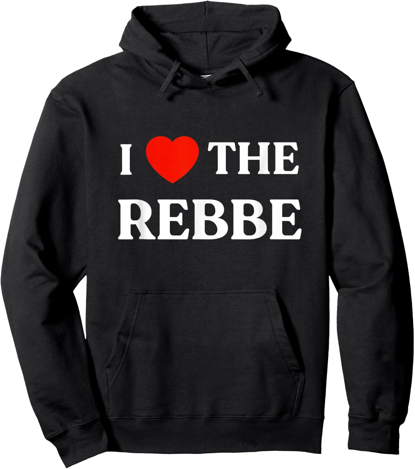 I Love The Rebbe Chabad We Want Moshiach Now Jewish 770 Hoodie - Hoodie | Black
