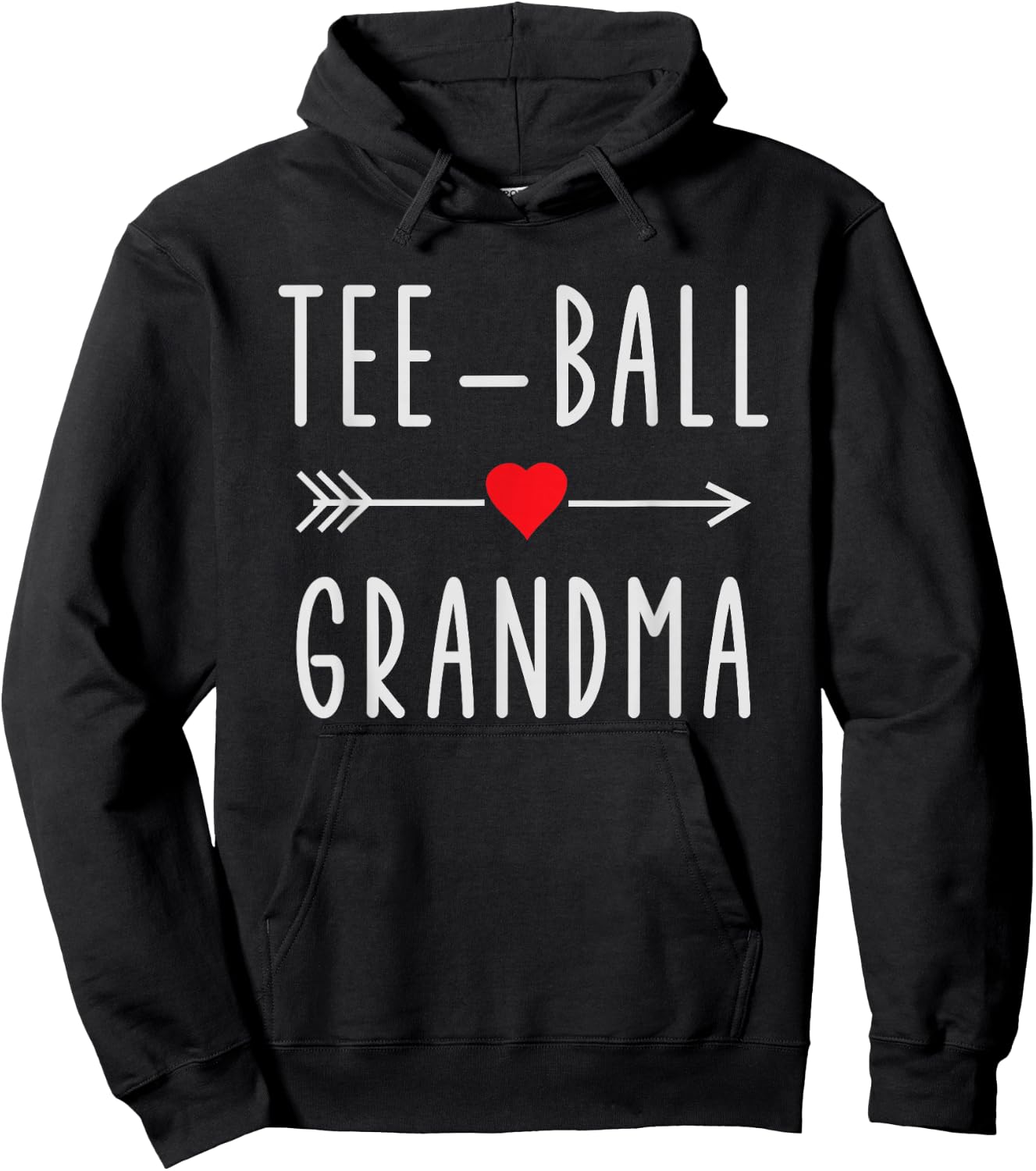Ball Grandma Funny Gift Ball Grandma Mothers Day Hoodie - Hoodie | Black