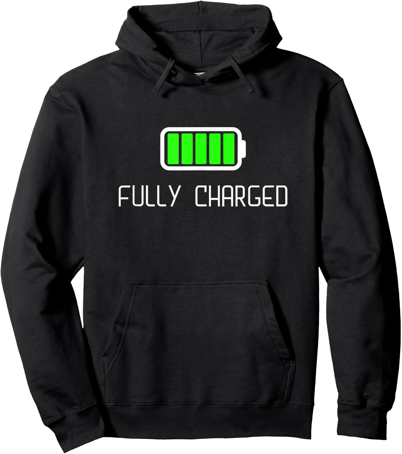 Fully Charged Hoodie - Hoodie | Black