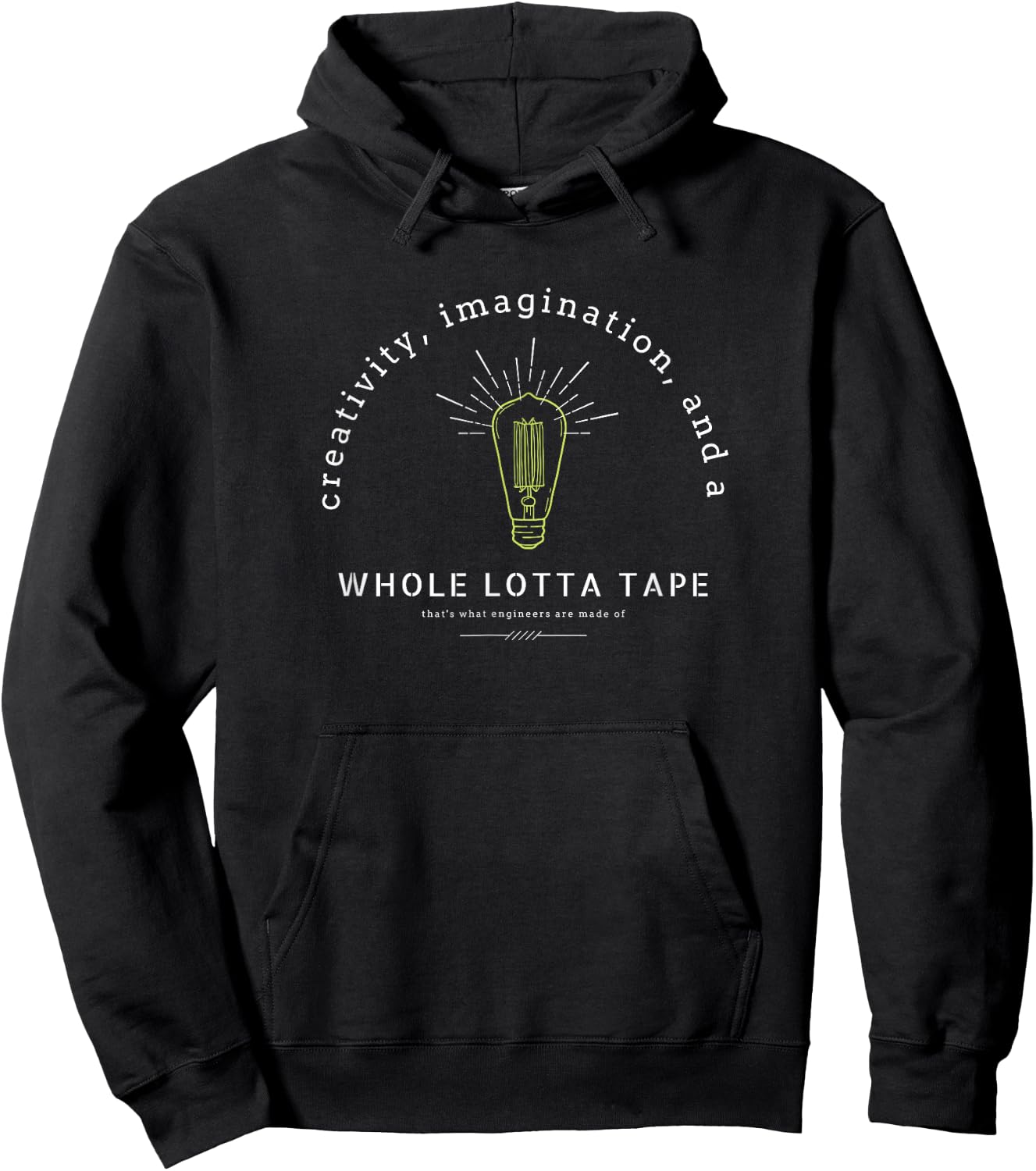 STEM Teacher, Engineer, Creativity, Imagination Hoodie - Hoodie | Black