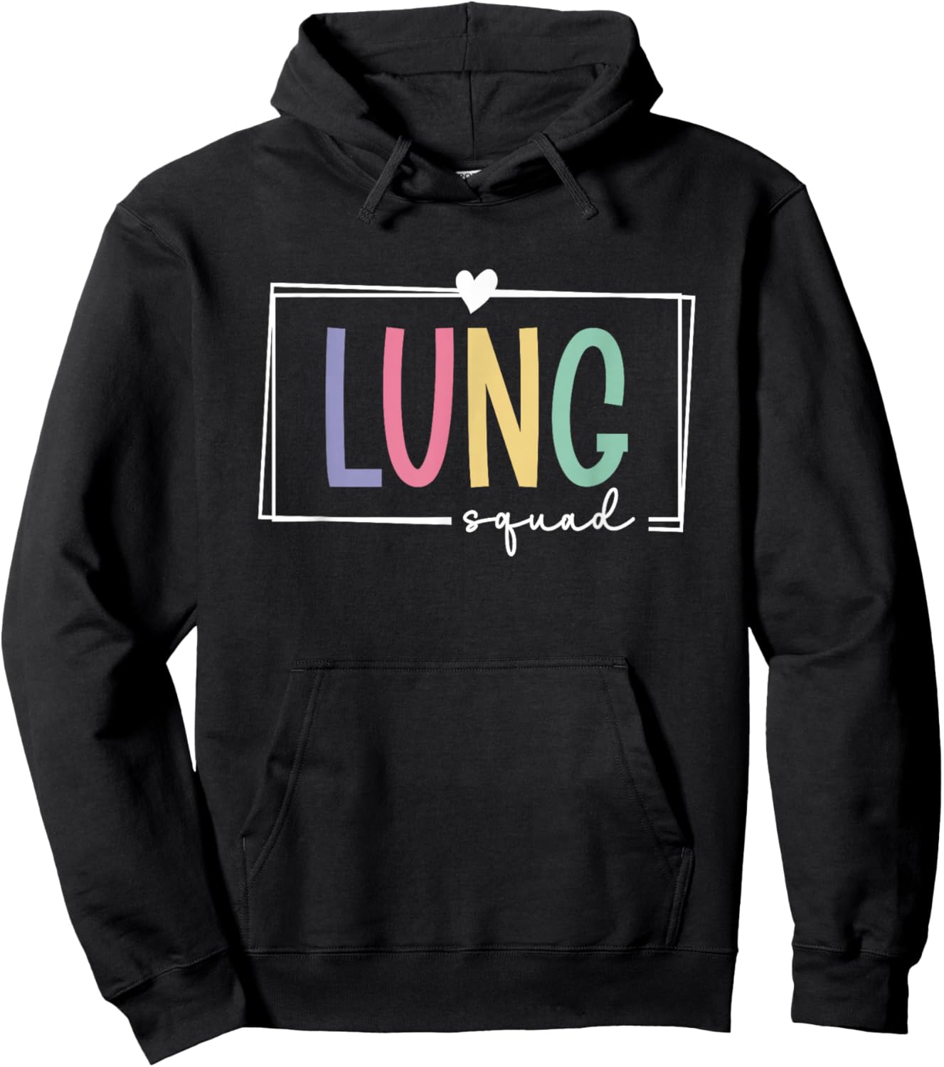 Lung Squad Respiratory Therapist Pulmonologist Hoodie - Hoodie | Black